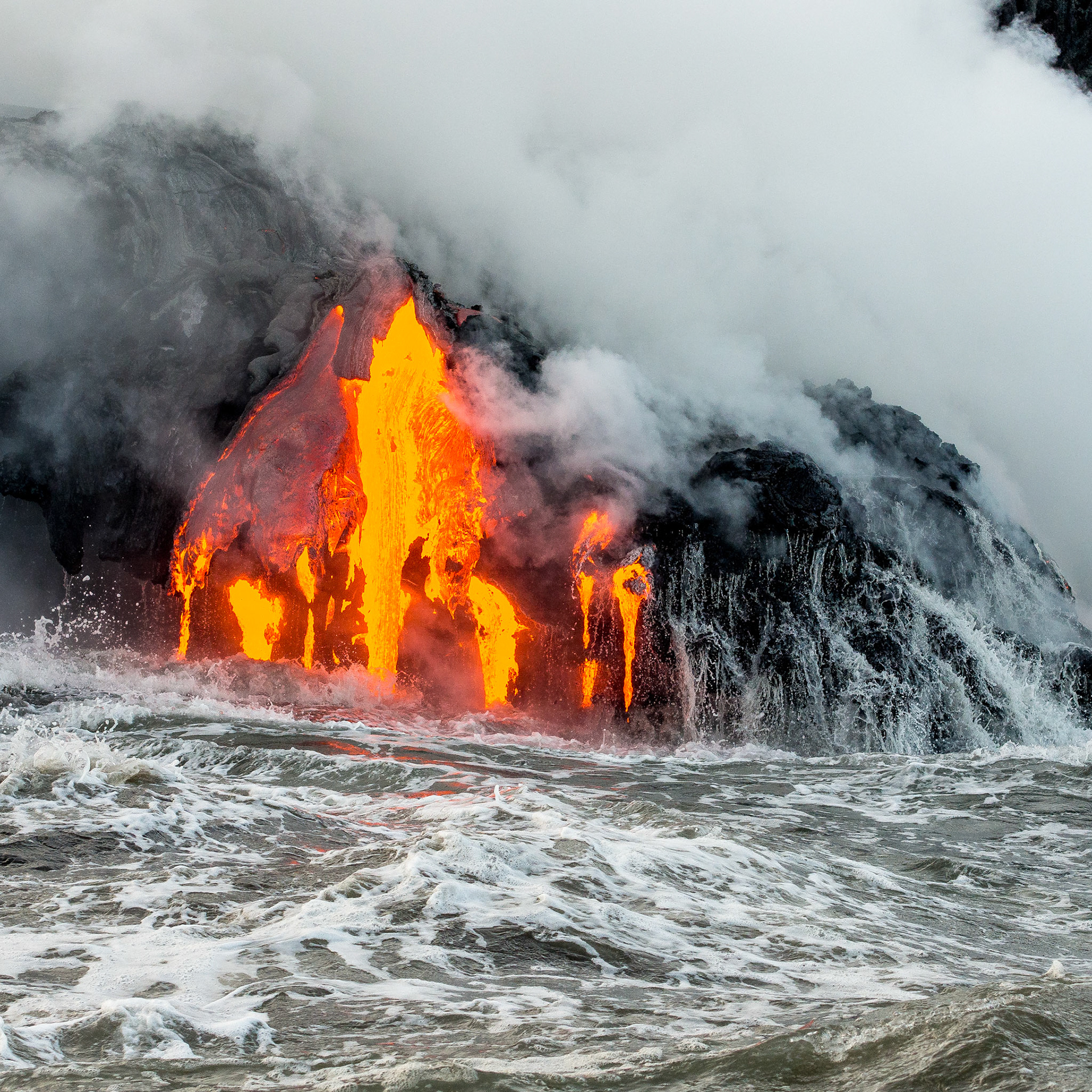 Lava del Pu'u 'Ō'ō vent