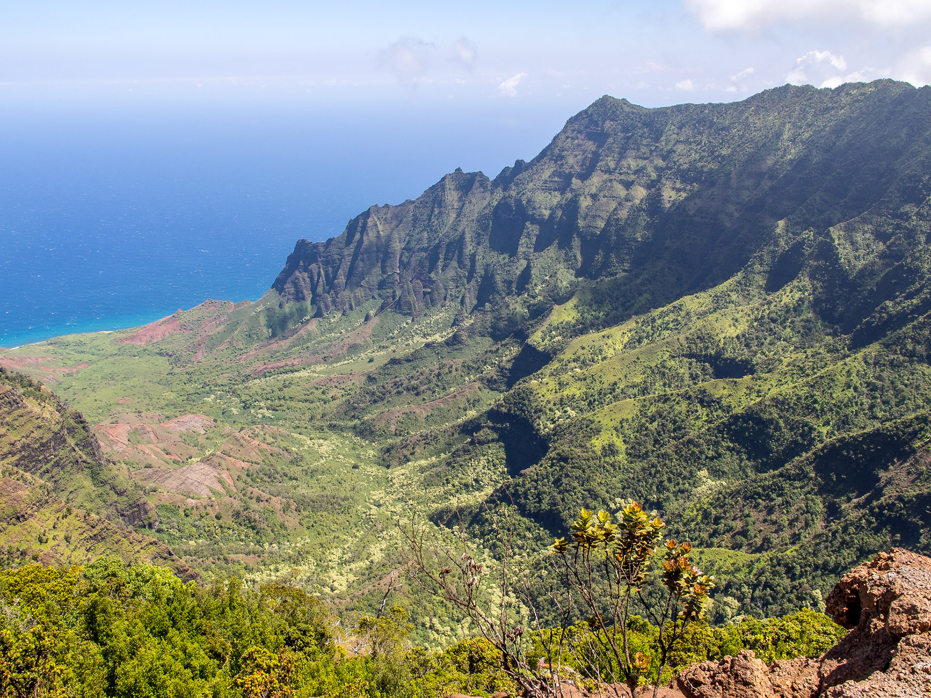 Nā Pali Coast desde Koke'e State Park