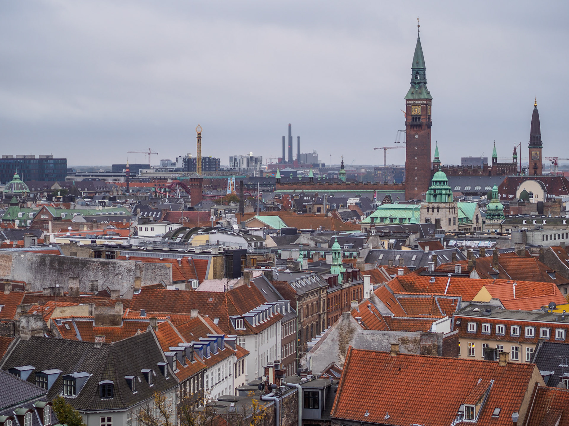 Copenhague desde Rundetarn
