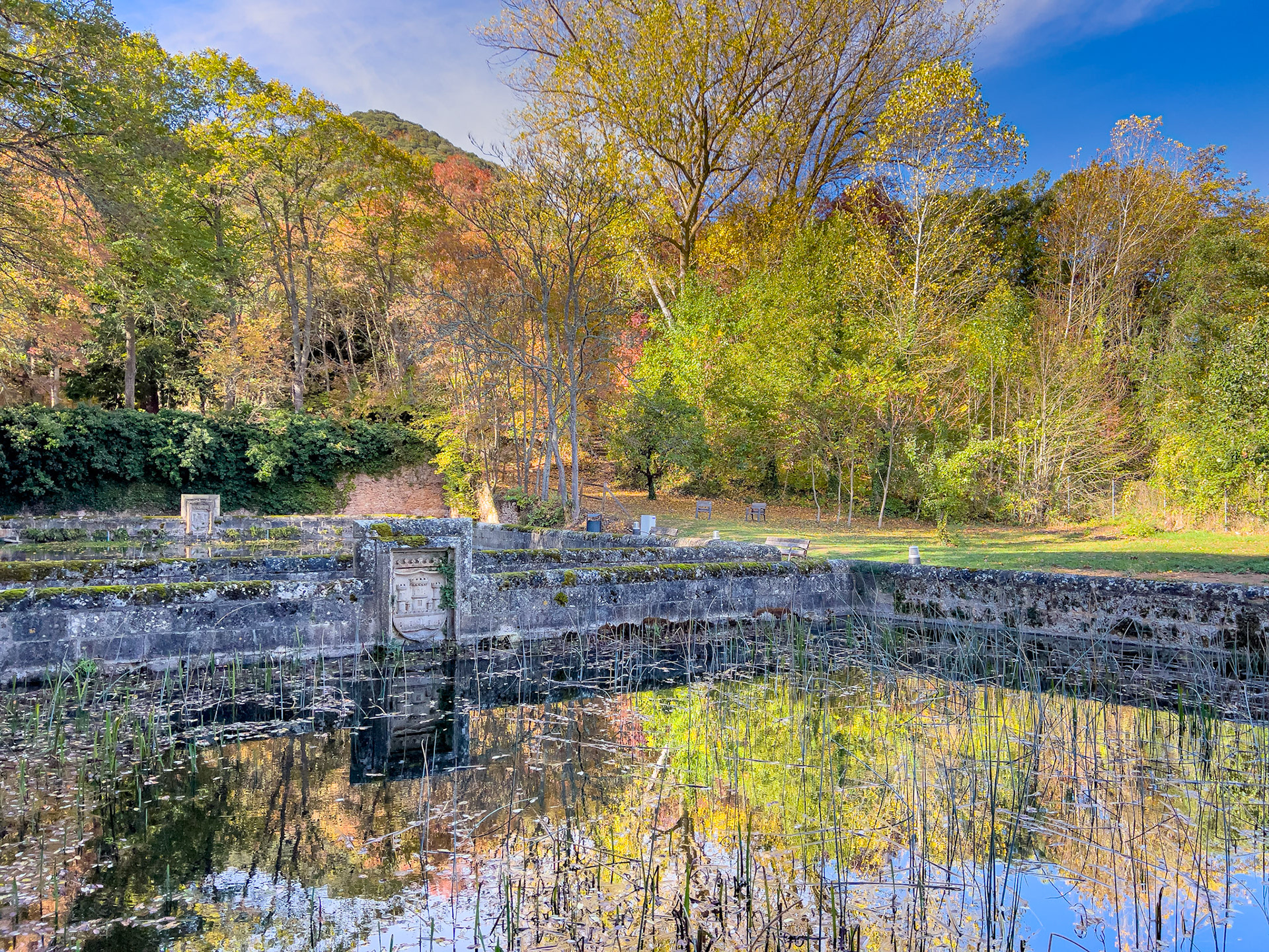 Jardines del Monasterio de San Salvador (Oña)