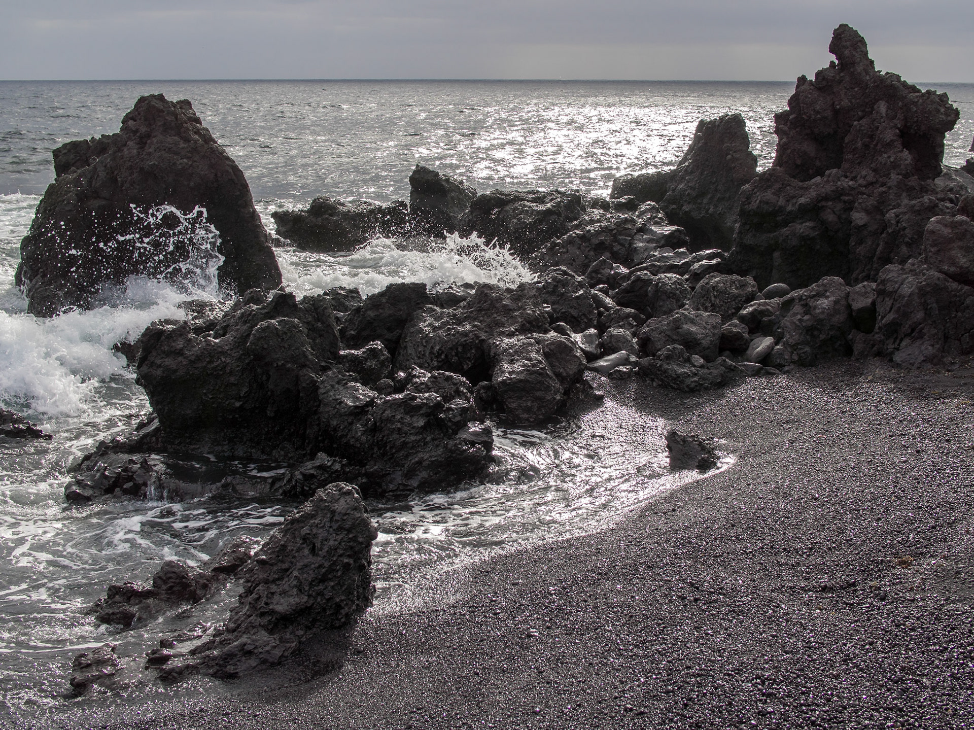 Playa cerca de Los Hervideros