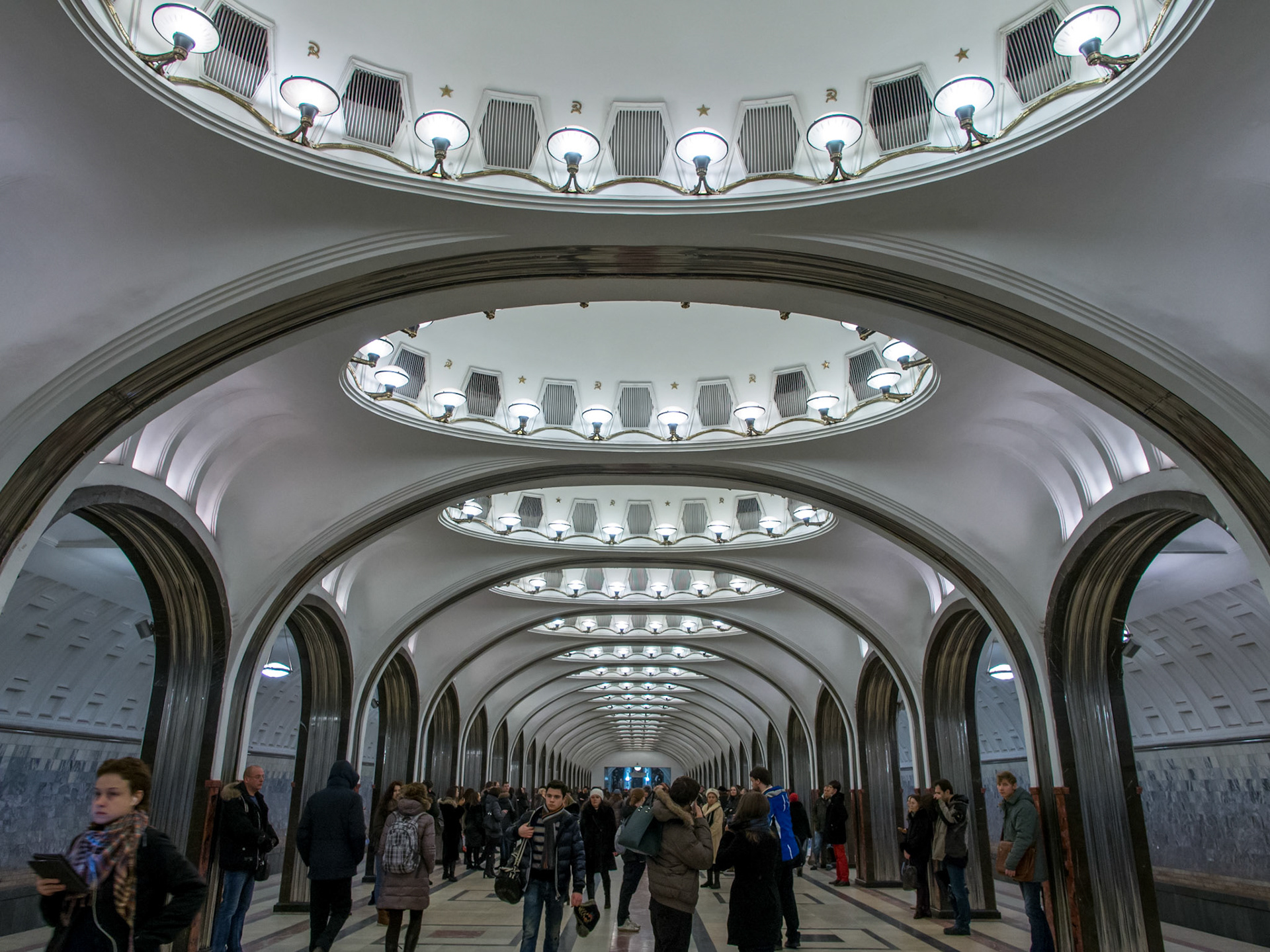 Estación de Metro Mayakovskaya