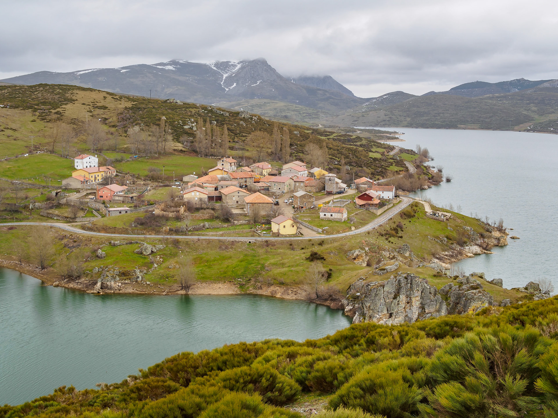 Vista desde el mirador de Alba de los Cardaños