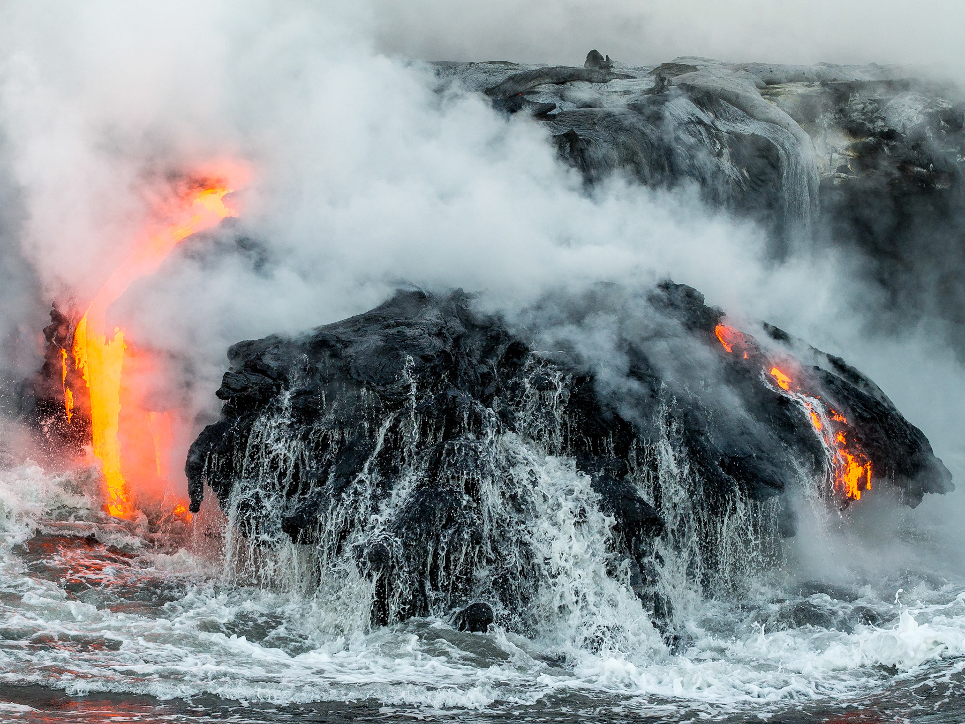 Lava del Pu'u 'Ō'ō vent