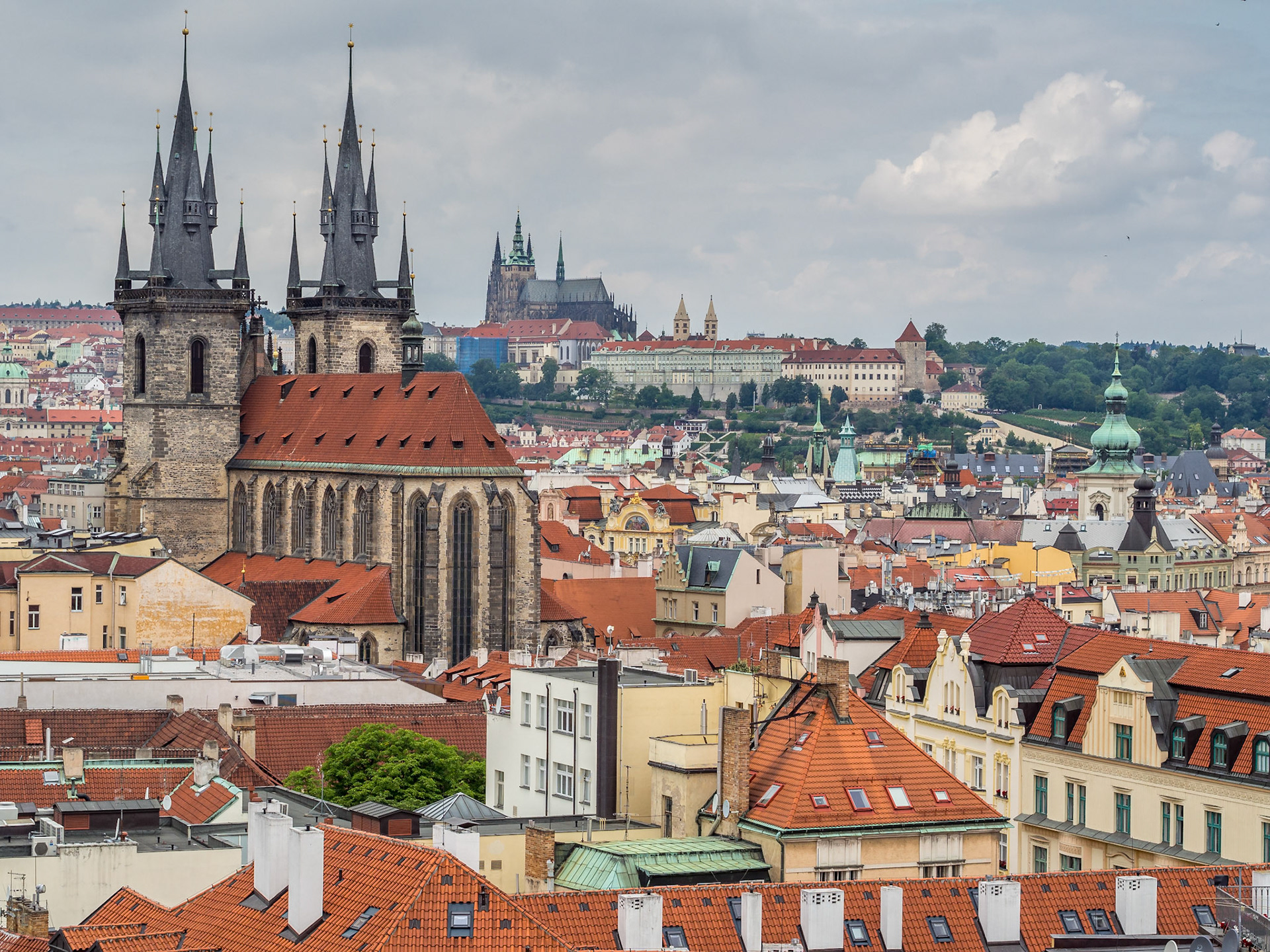 Panorámica desde Petrin