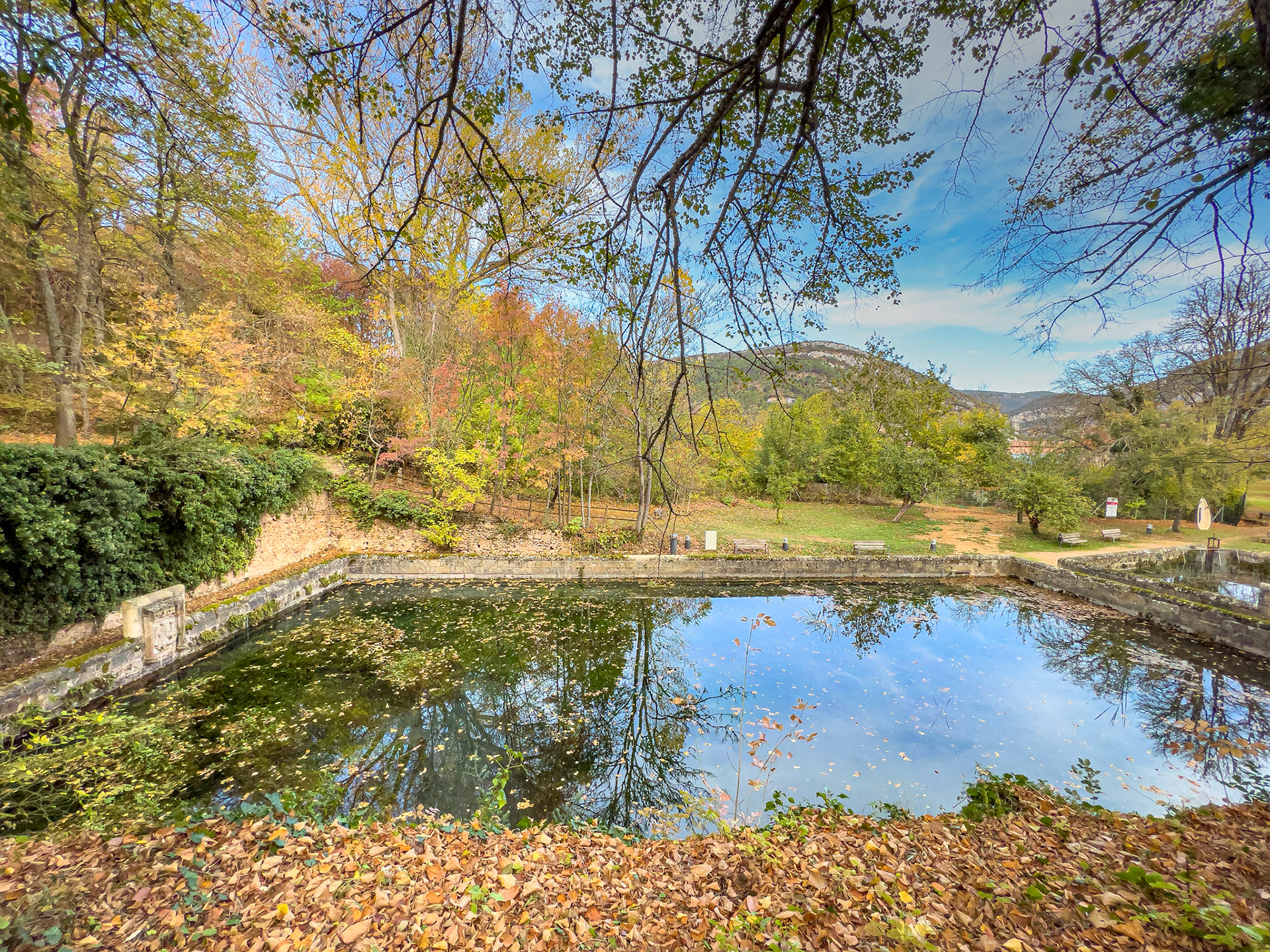 Jardines del Monasterio de San Salvador (Oña)