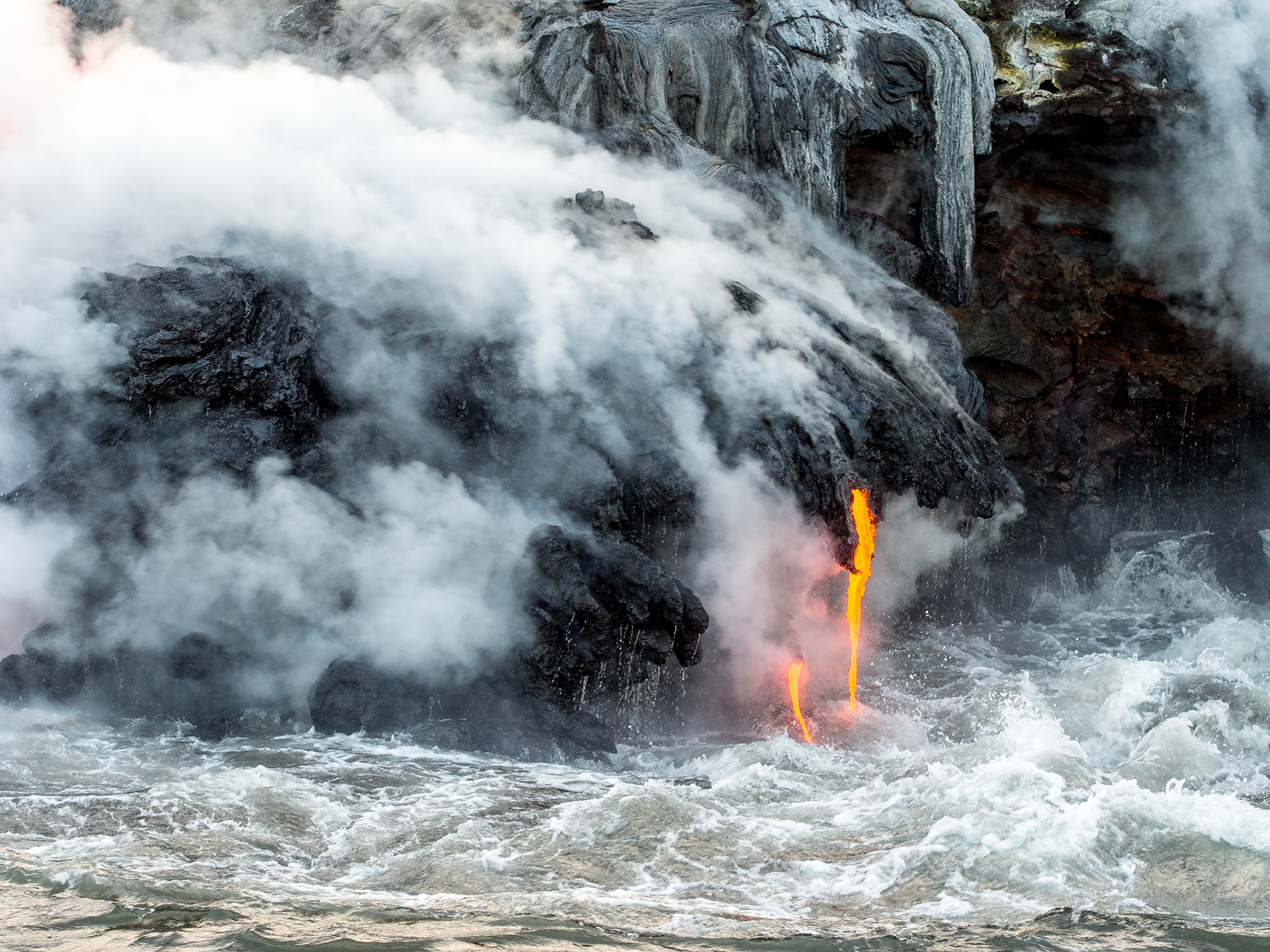 Lava del Pu'u 'Ō'ō vent