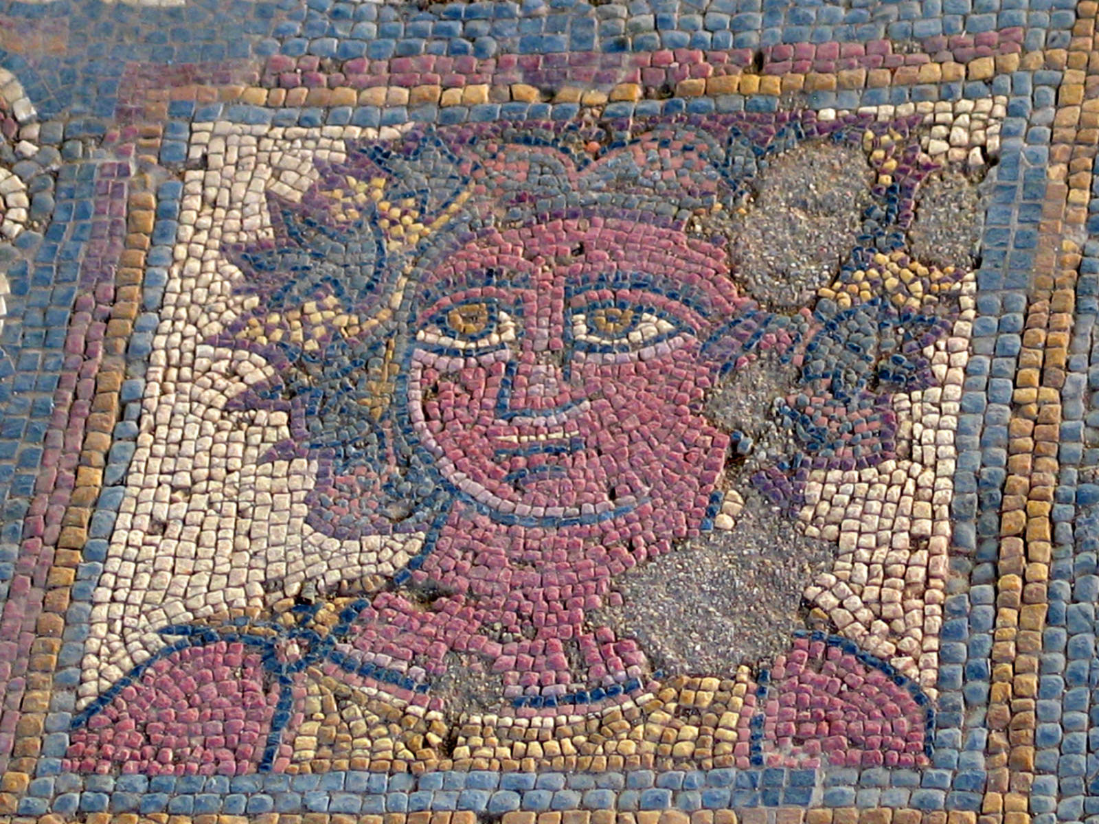 Mosaico en Conímbriga