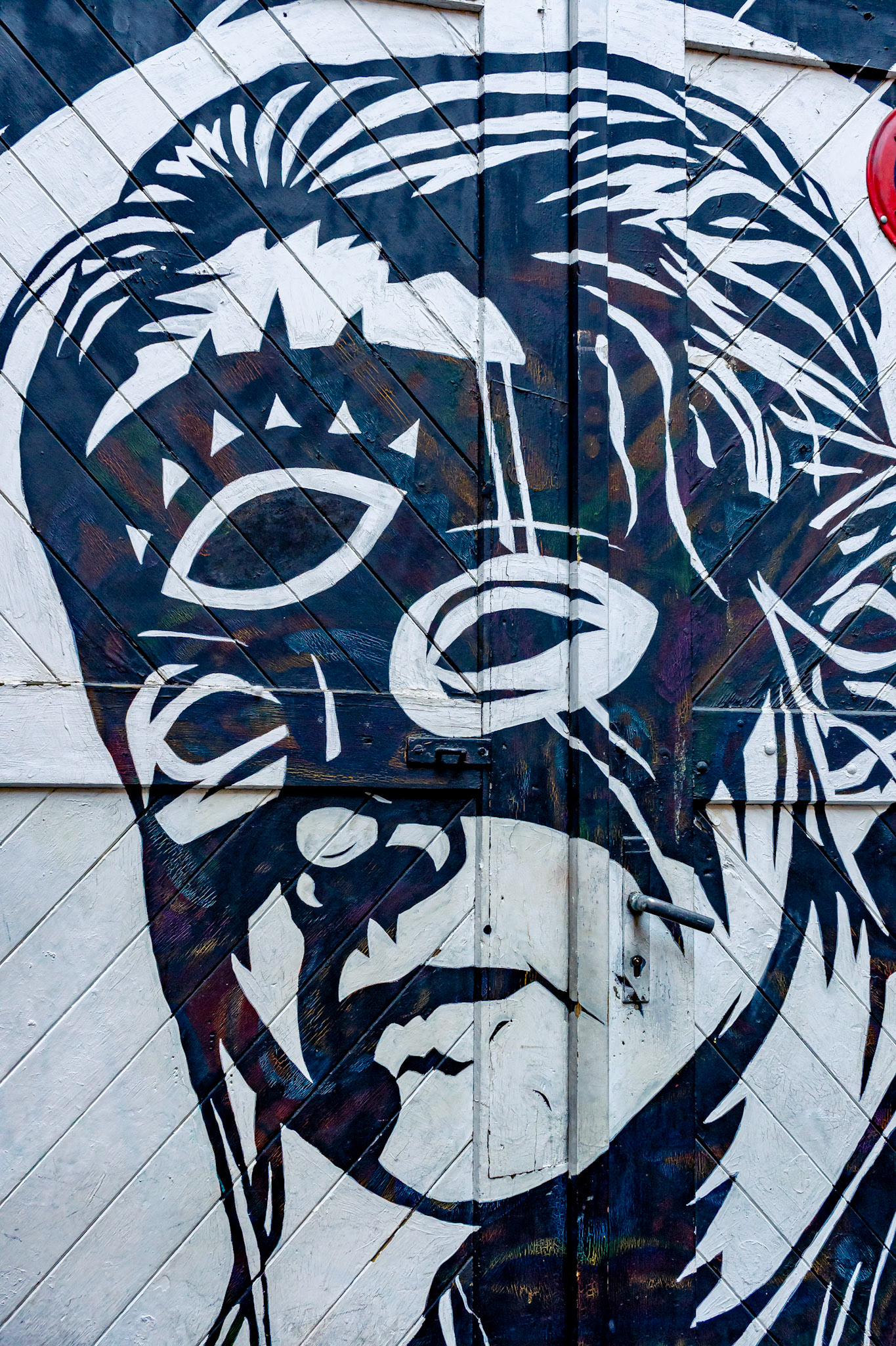 Grafitti en Hackesche Höfe