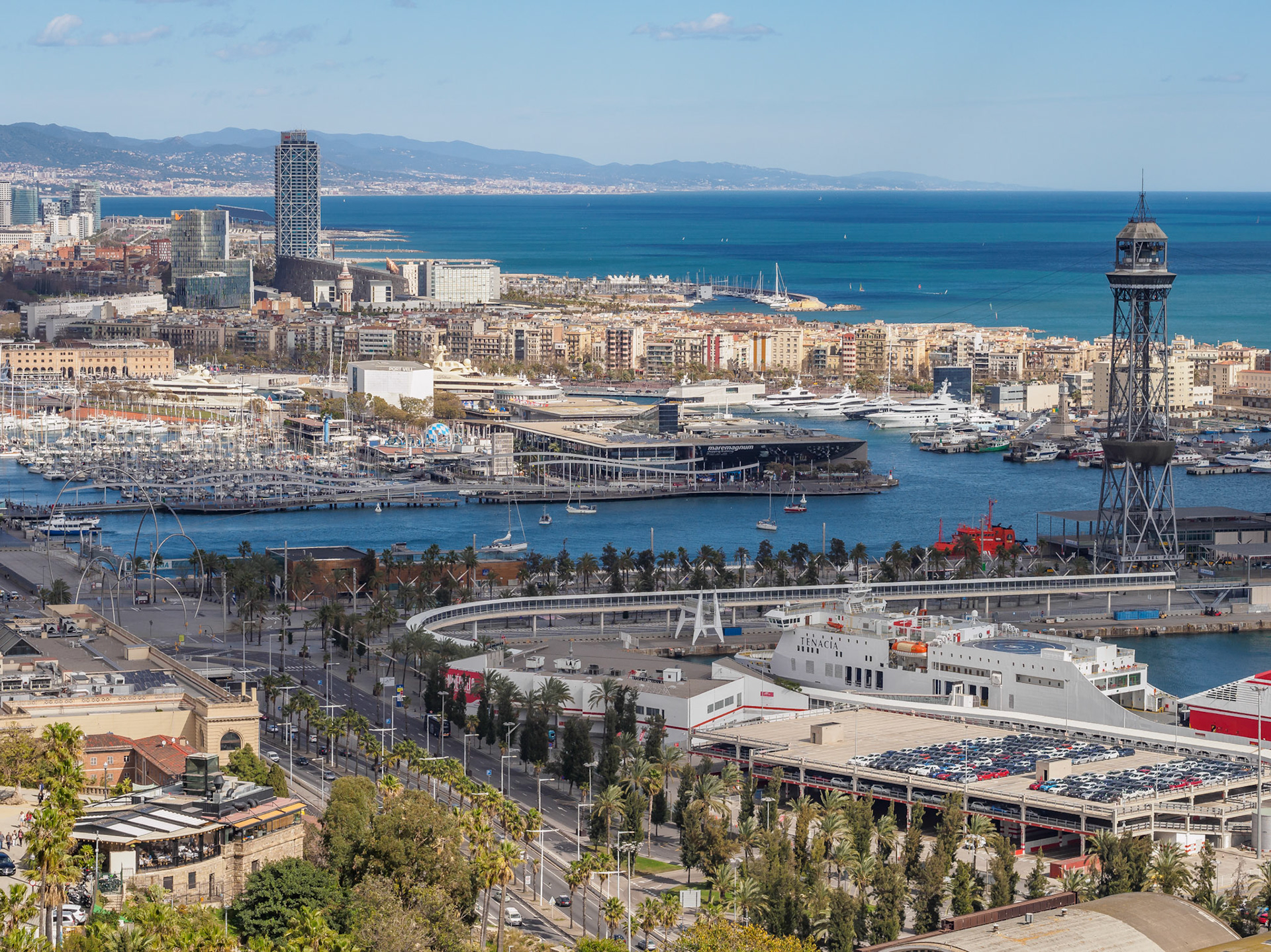 Vista desde Montjuic