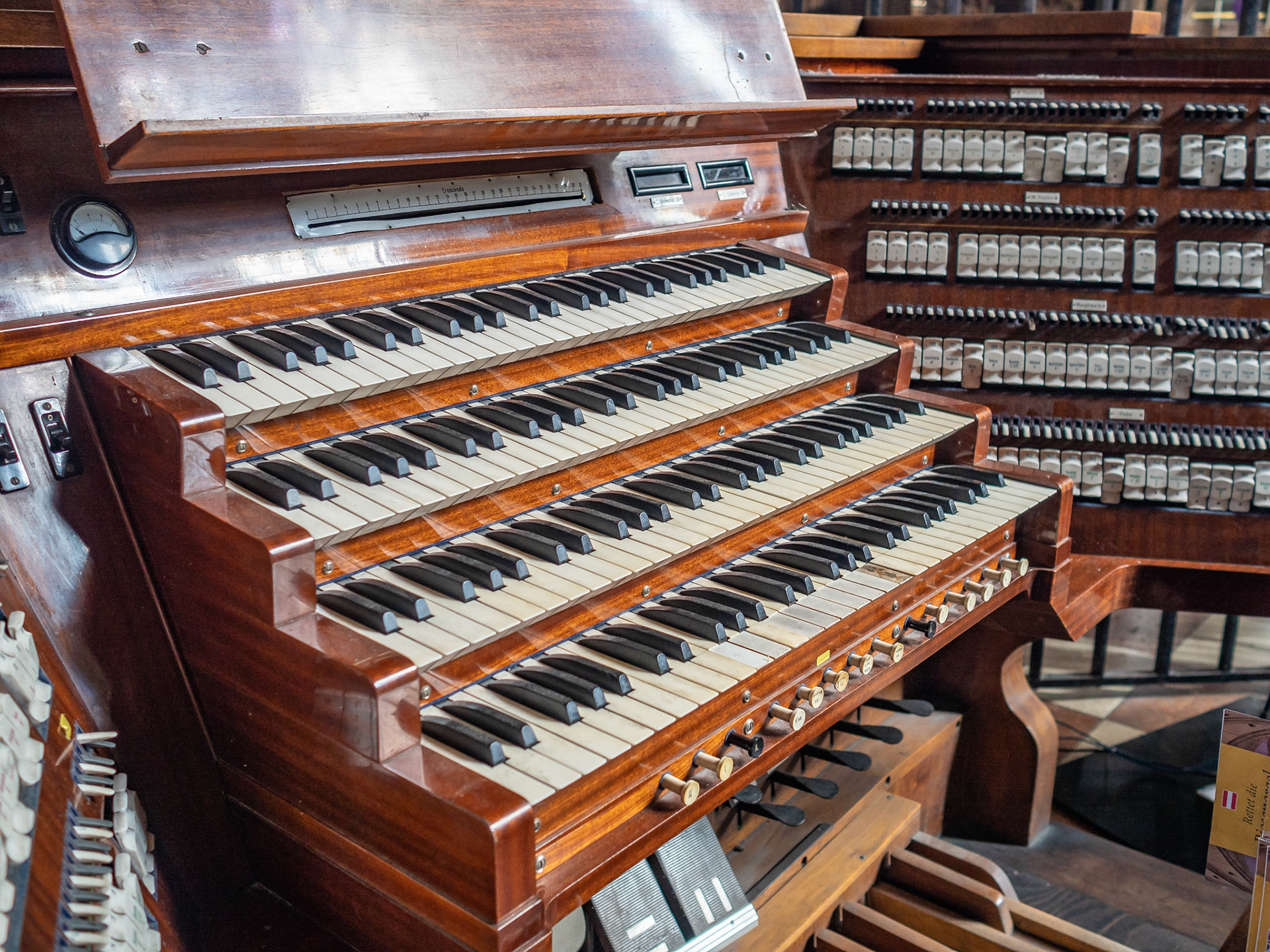 Organo en la catedral de San Esteban