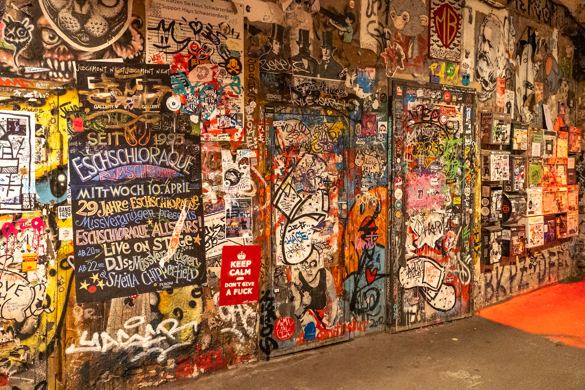 Grafitti en Hackesche Höfe