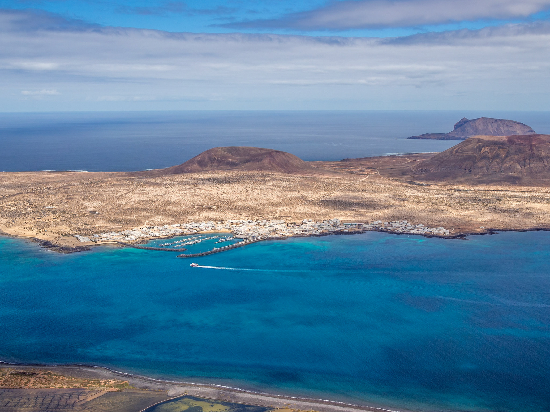La Graciosa desde el Mirador del Río