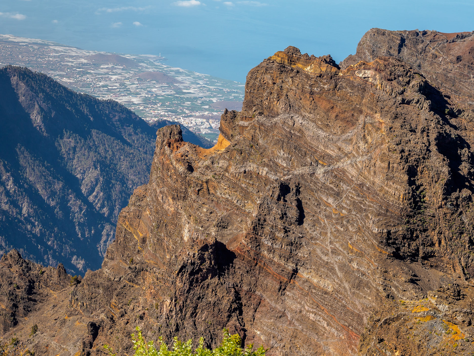 Vista desde el Roque de los Muchachos