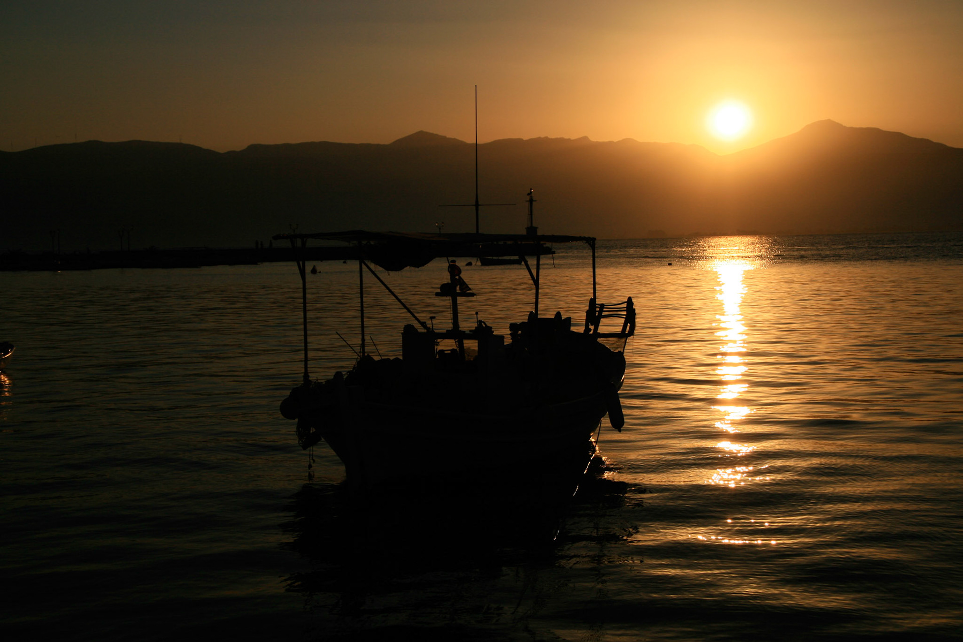 Atardecer en Nafplio