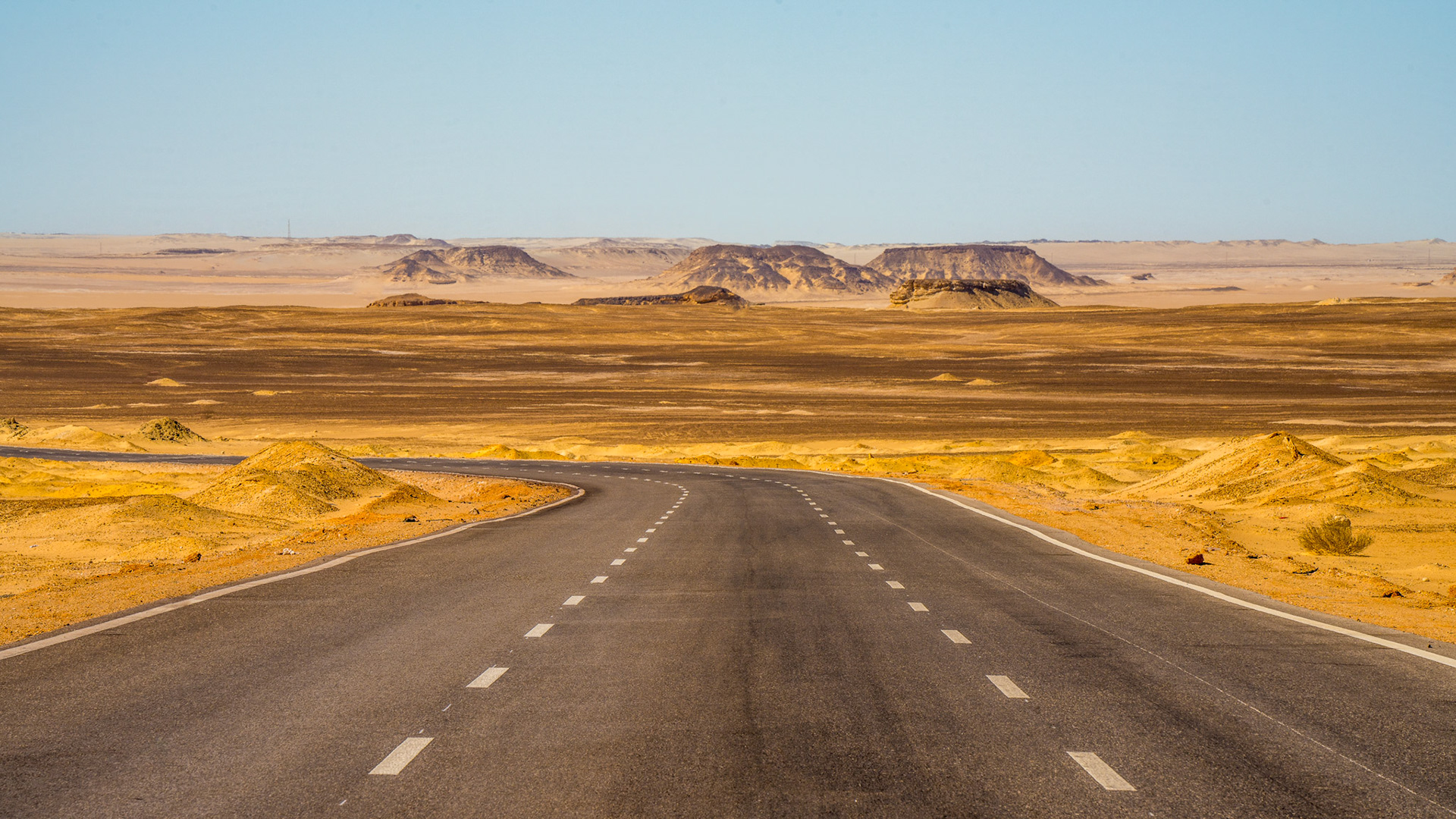 Road to the Black Desert