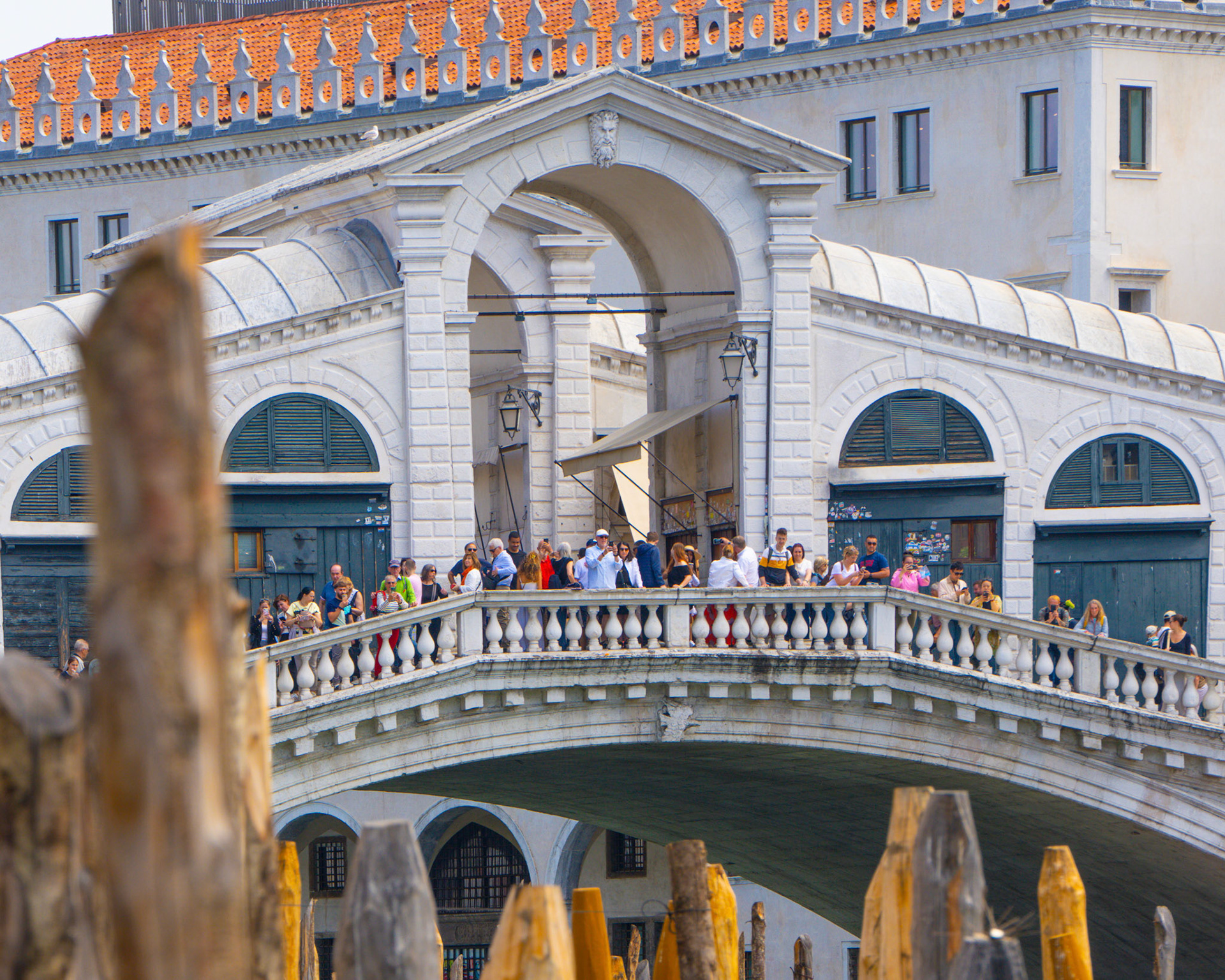 We are already there (Rialto Bridge)