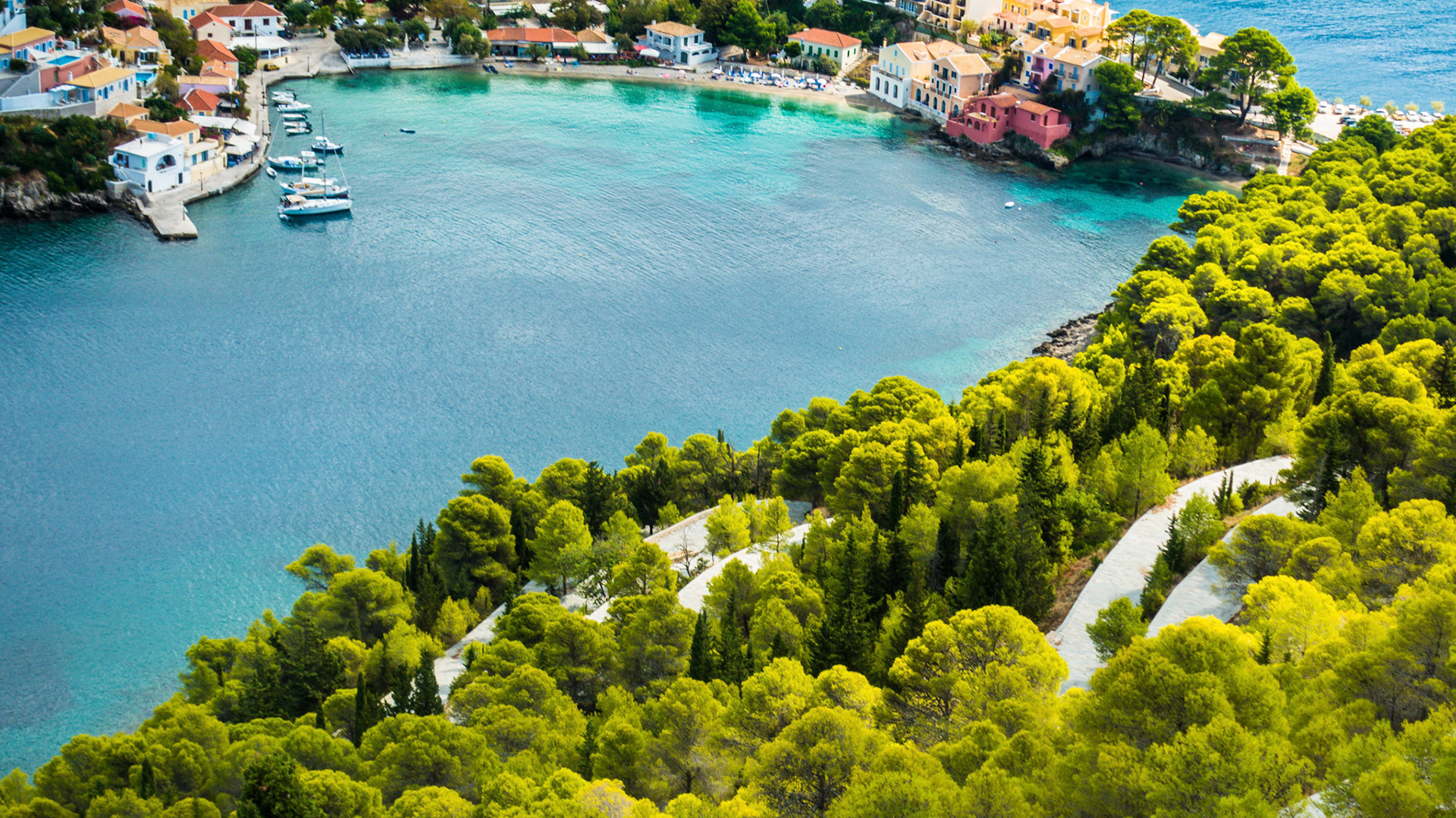 Assos - Blick vom Kastell