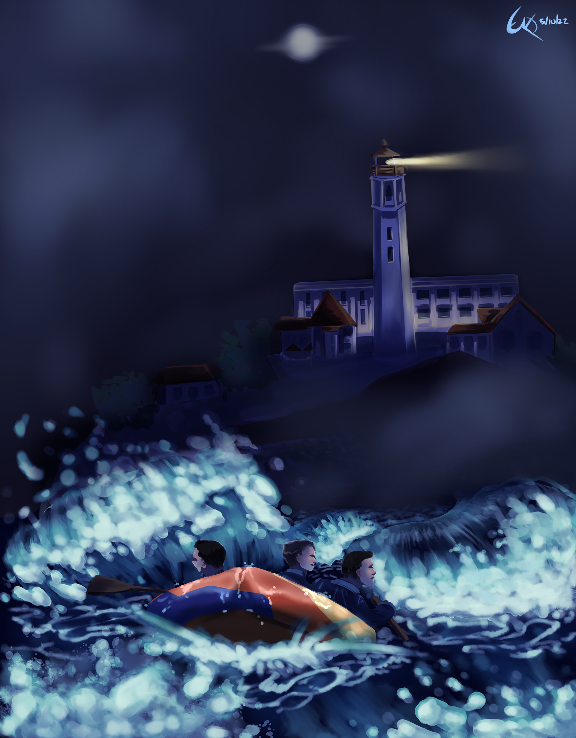 For a Giving Voice article about the Alcatraz escape in the 1960s.