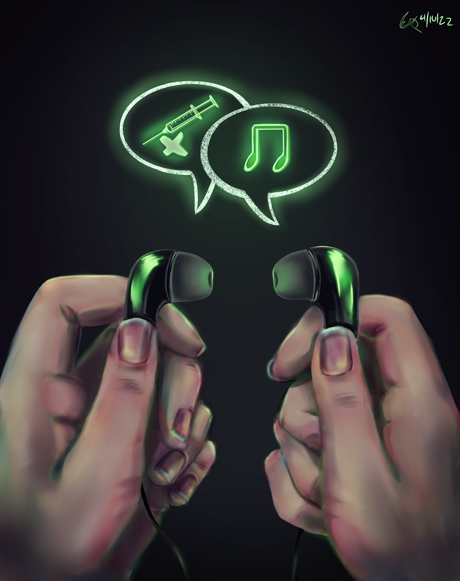 For a Giving Voice article about Spotify and misinformation.