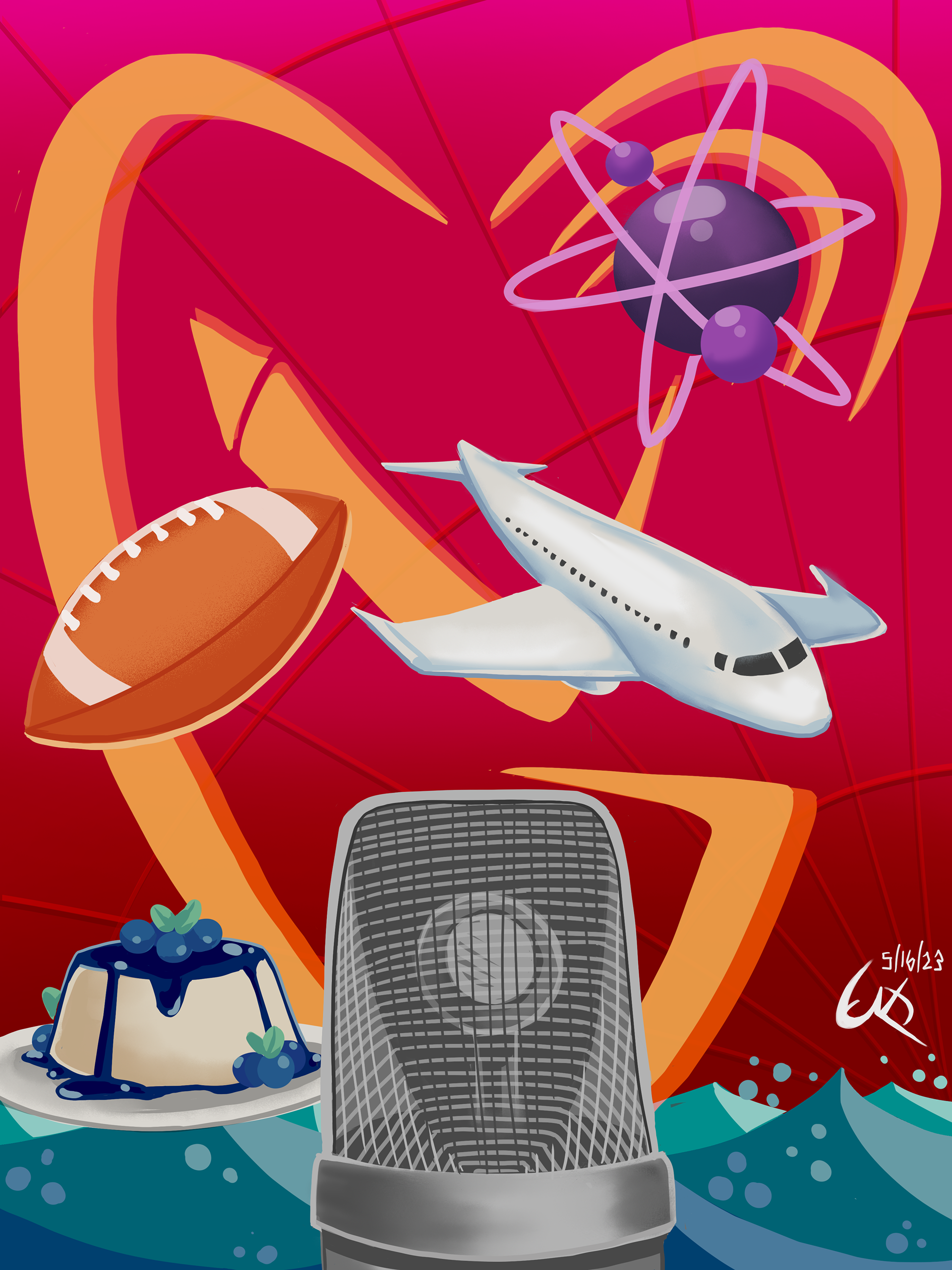 Cover of the final issue of Giving Voice, May 2023. A homage to this awesome magazine!
