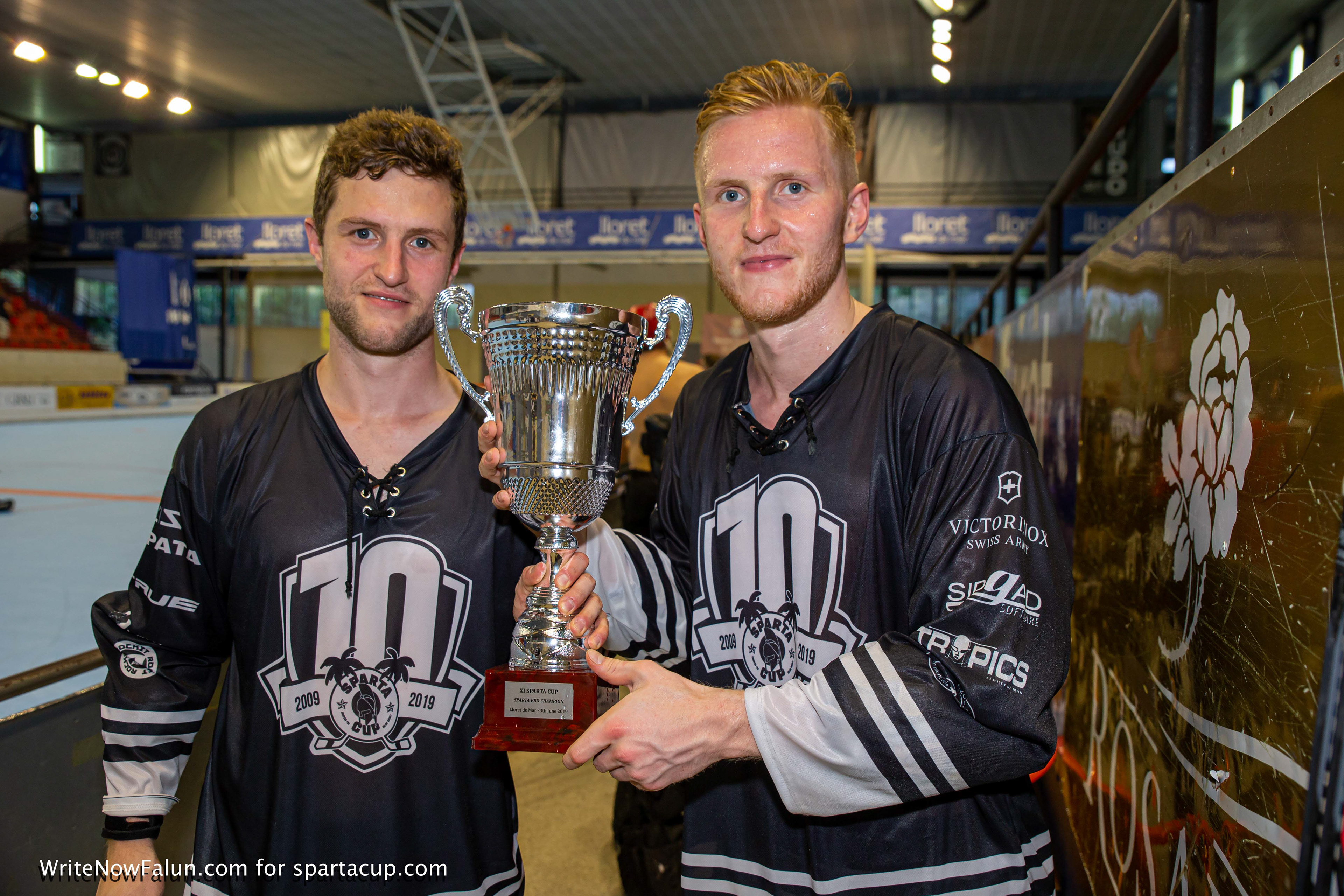 Champions, Filip & Zack after Spartans final 2019.