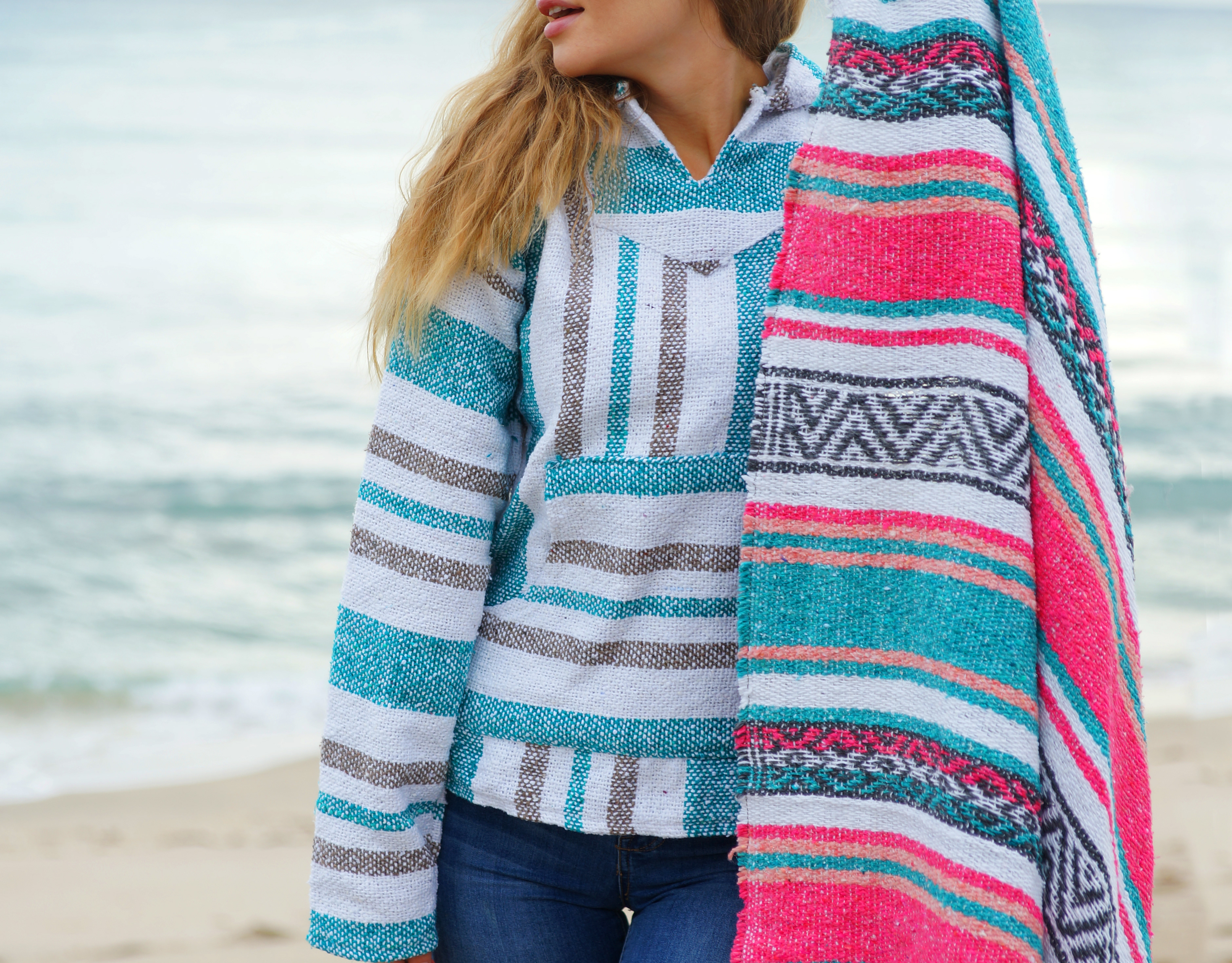 Sherbert baja hot sale pullover