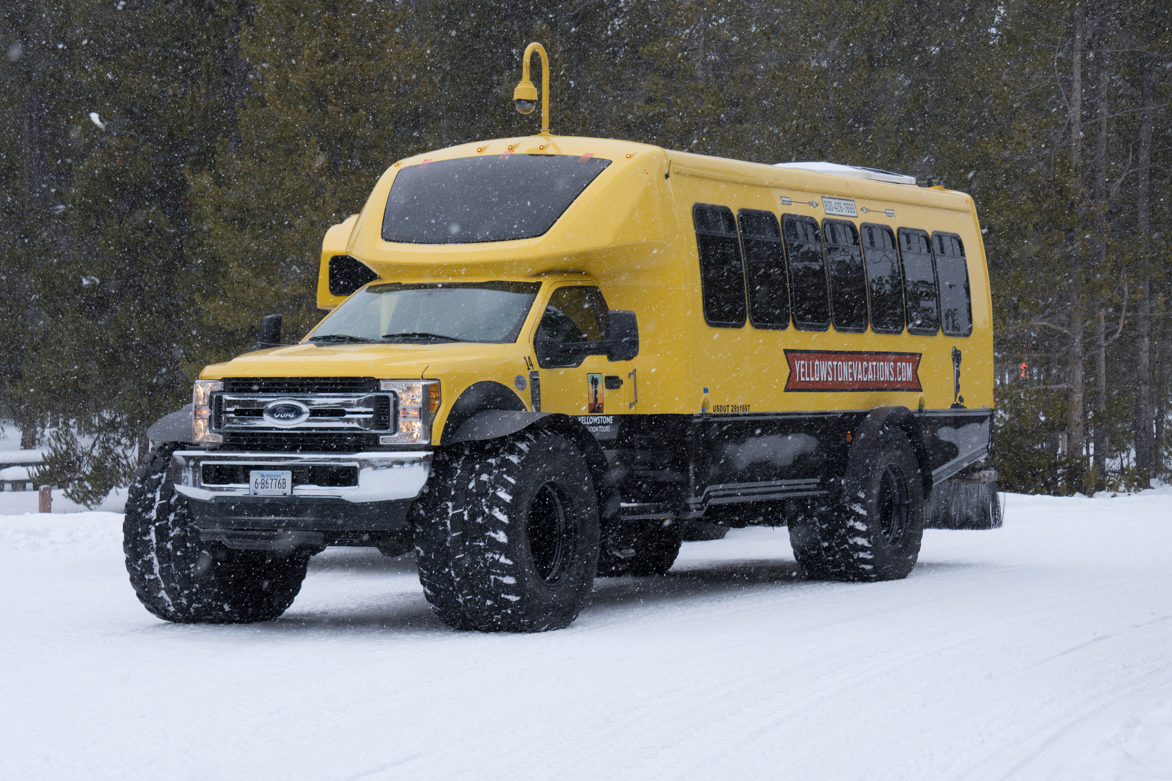 Modern Snowcoach