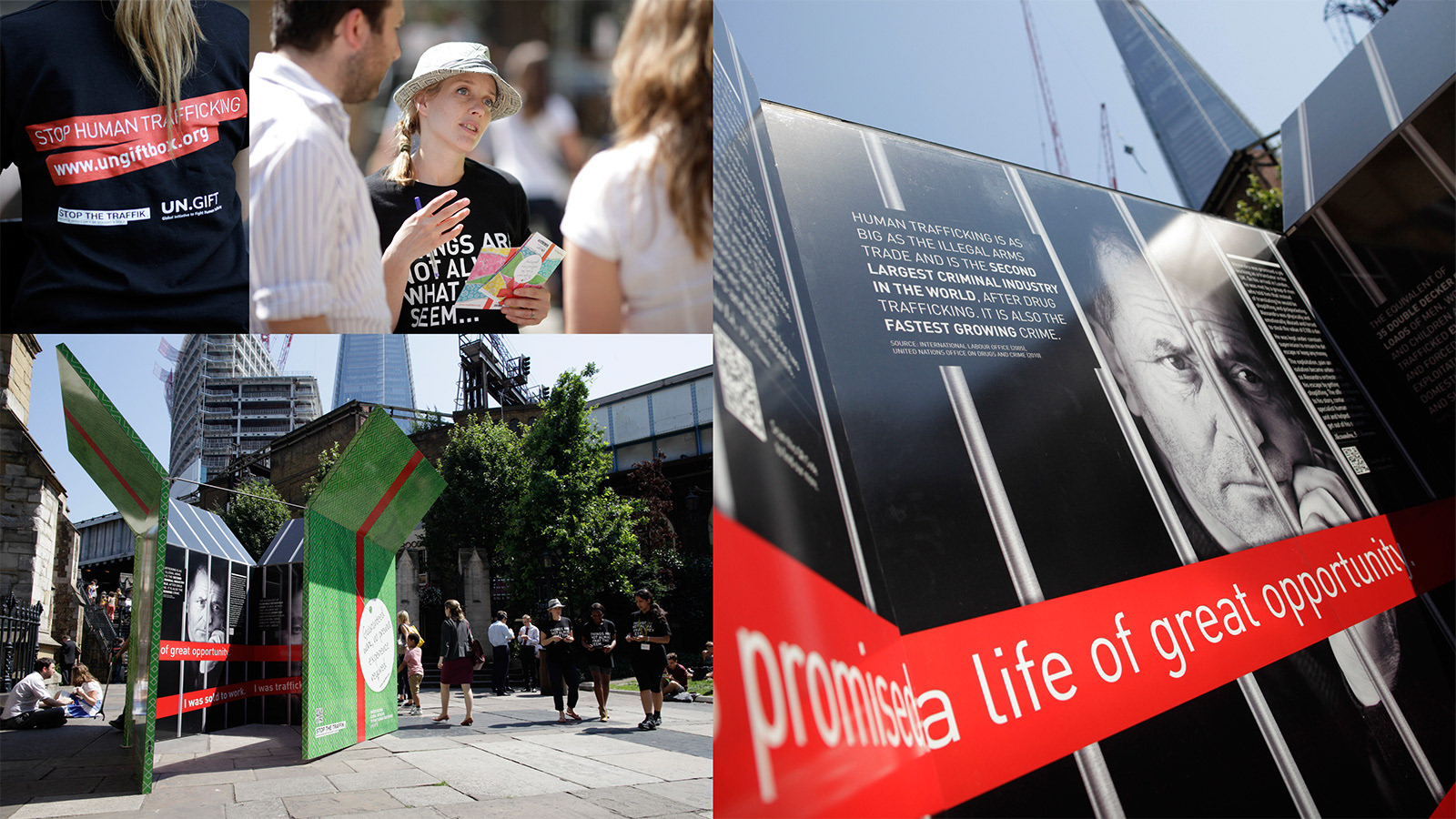 stop traffik charity UN GIFT