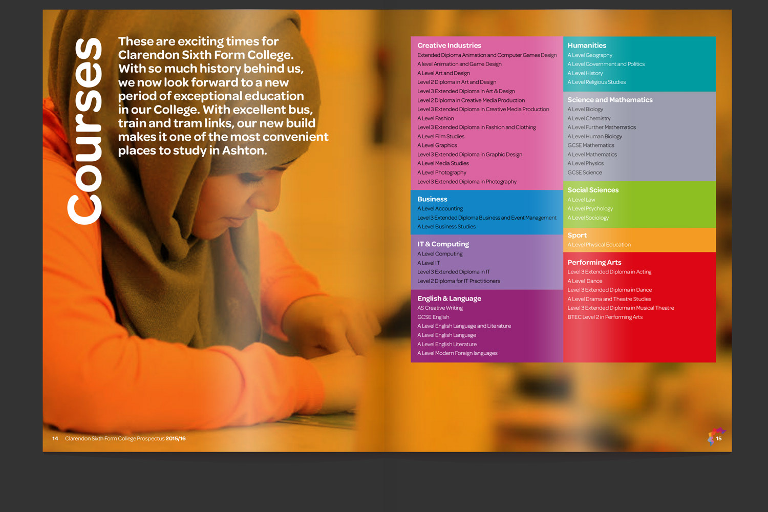 College Prospectus Design 3