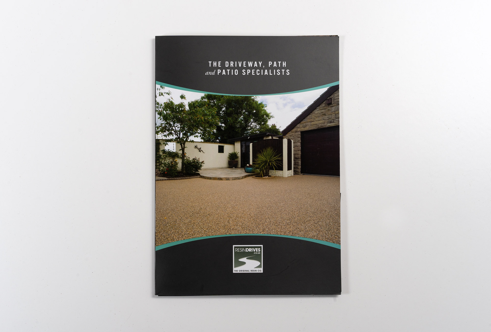 Brochure Design Resin Drives