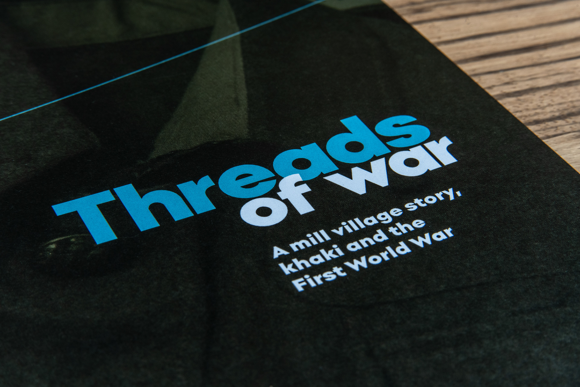 Threads of war, 40 page brochure