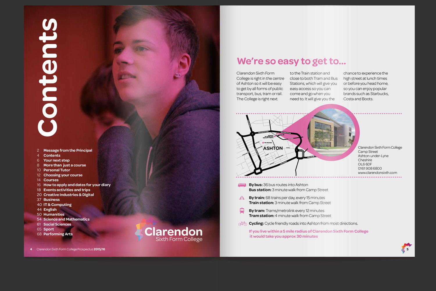 College Prospectus Design