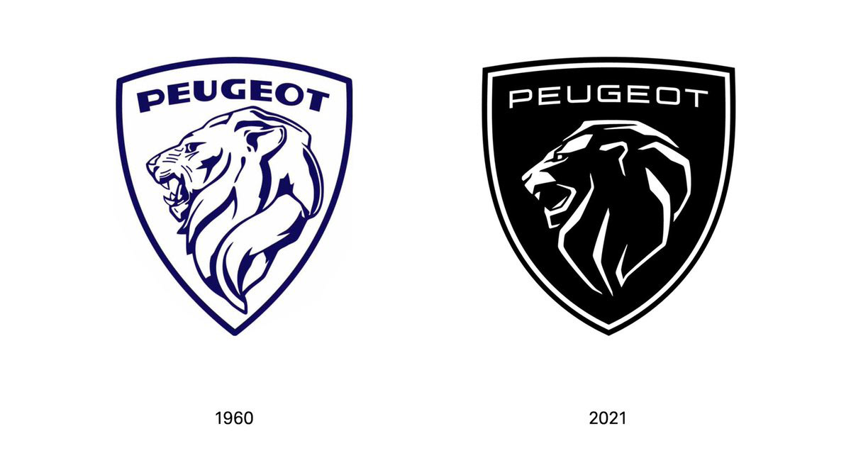 New Peugeot logo and car rebranding, it smells musky! - Graphéine