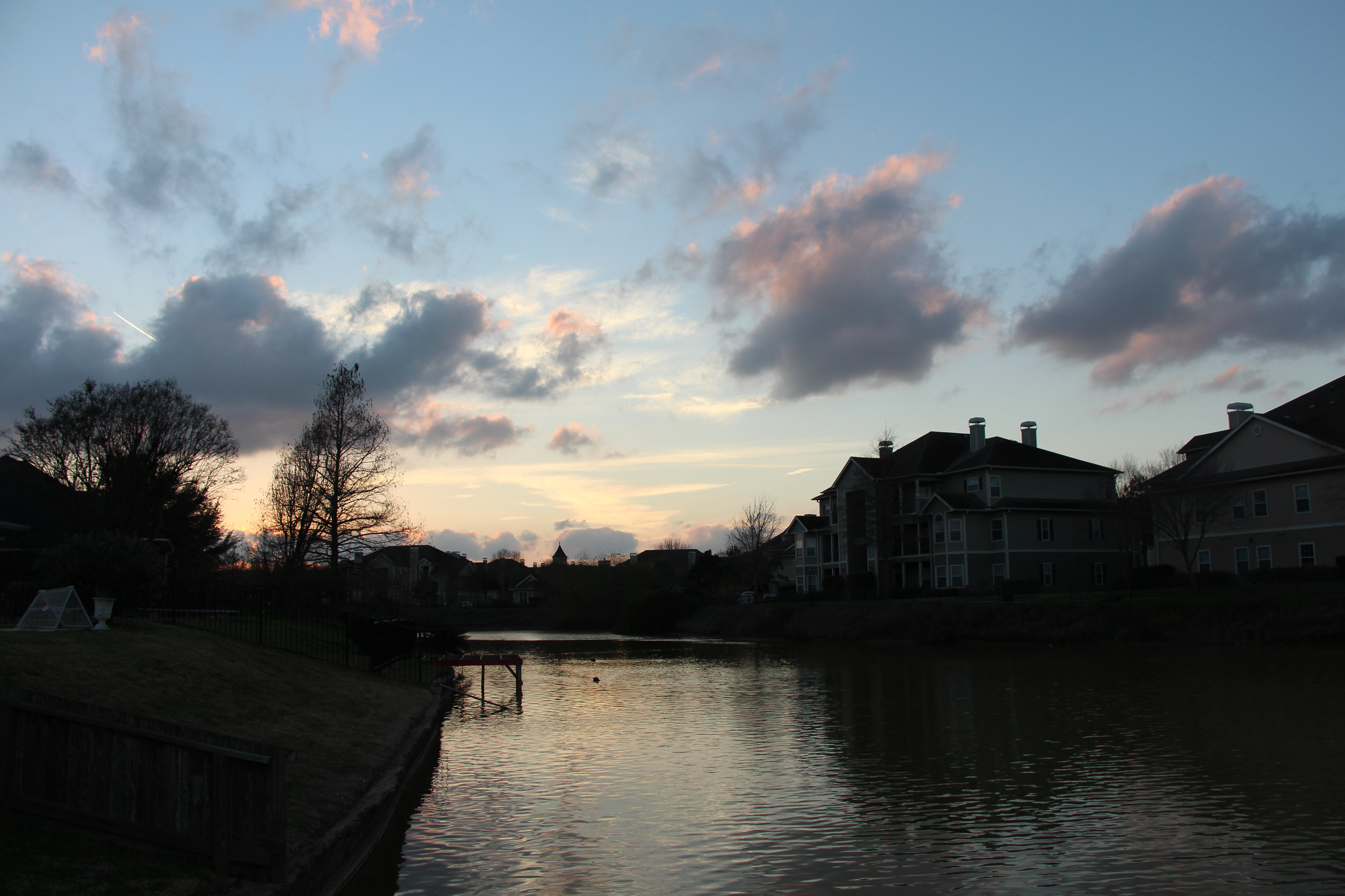 Sky: Before adjusting levels in Adobe Photoshop, the sky color was dull.