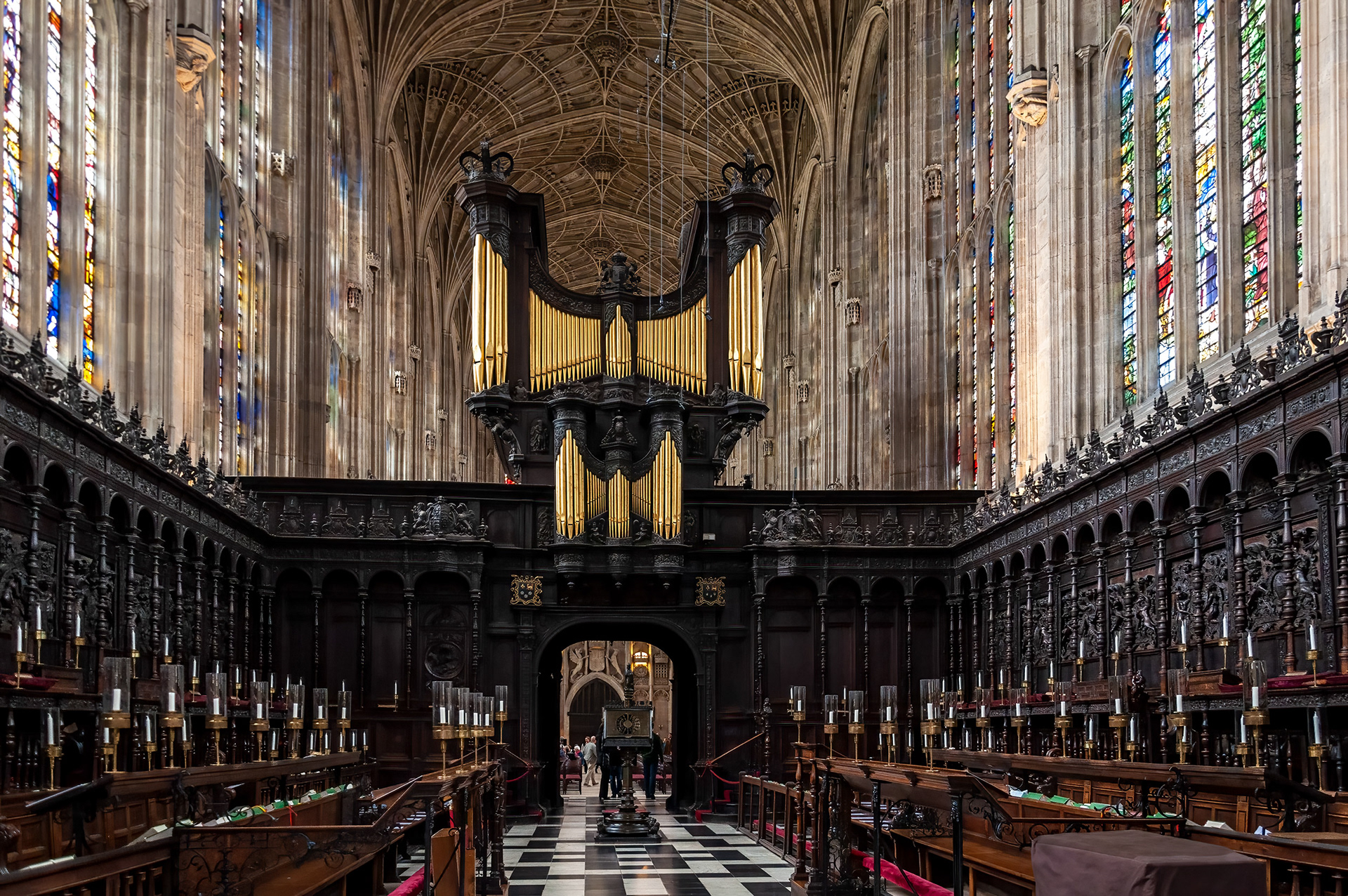 KING'S COLLEGE CHAPEL, CAMBRIDGE, ENGLAND