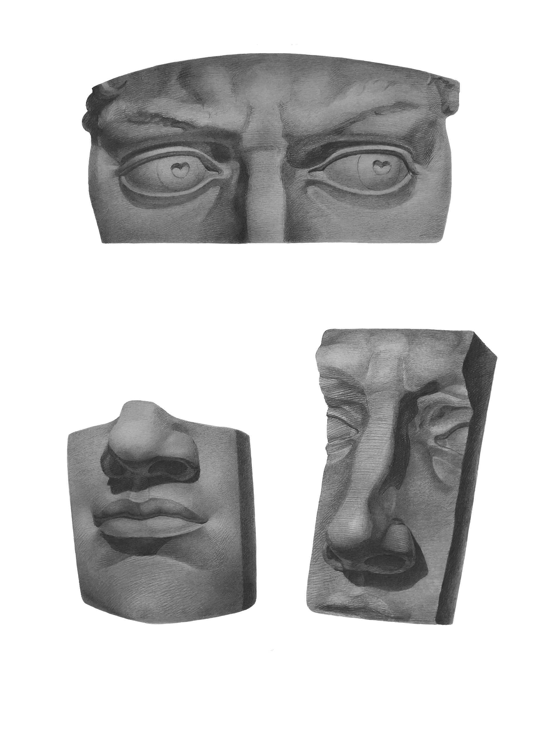 Pencils, 33.1*46.8 in, September 2021
