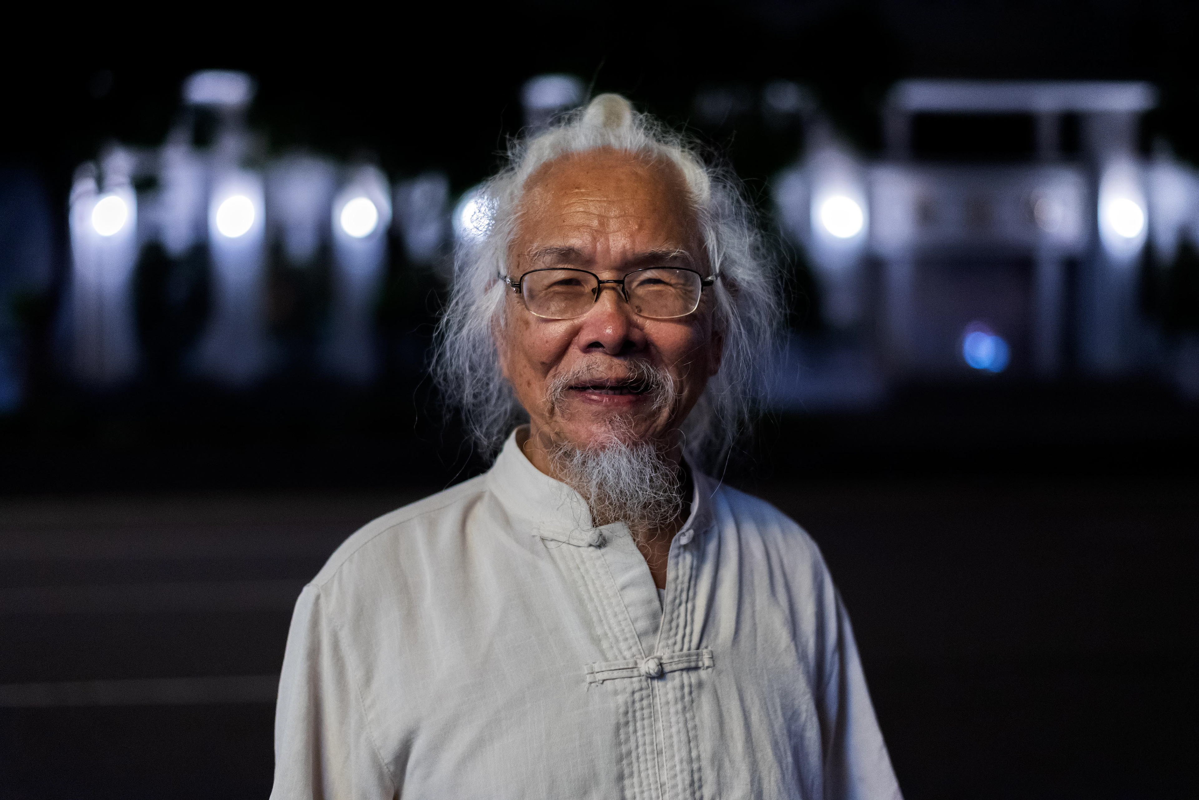 portrait of an elder with a young spirit