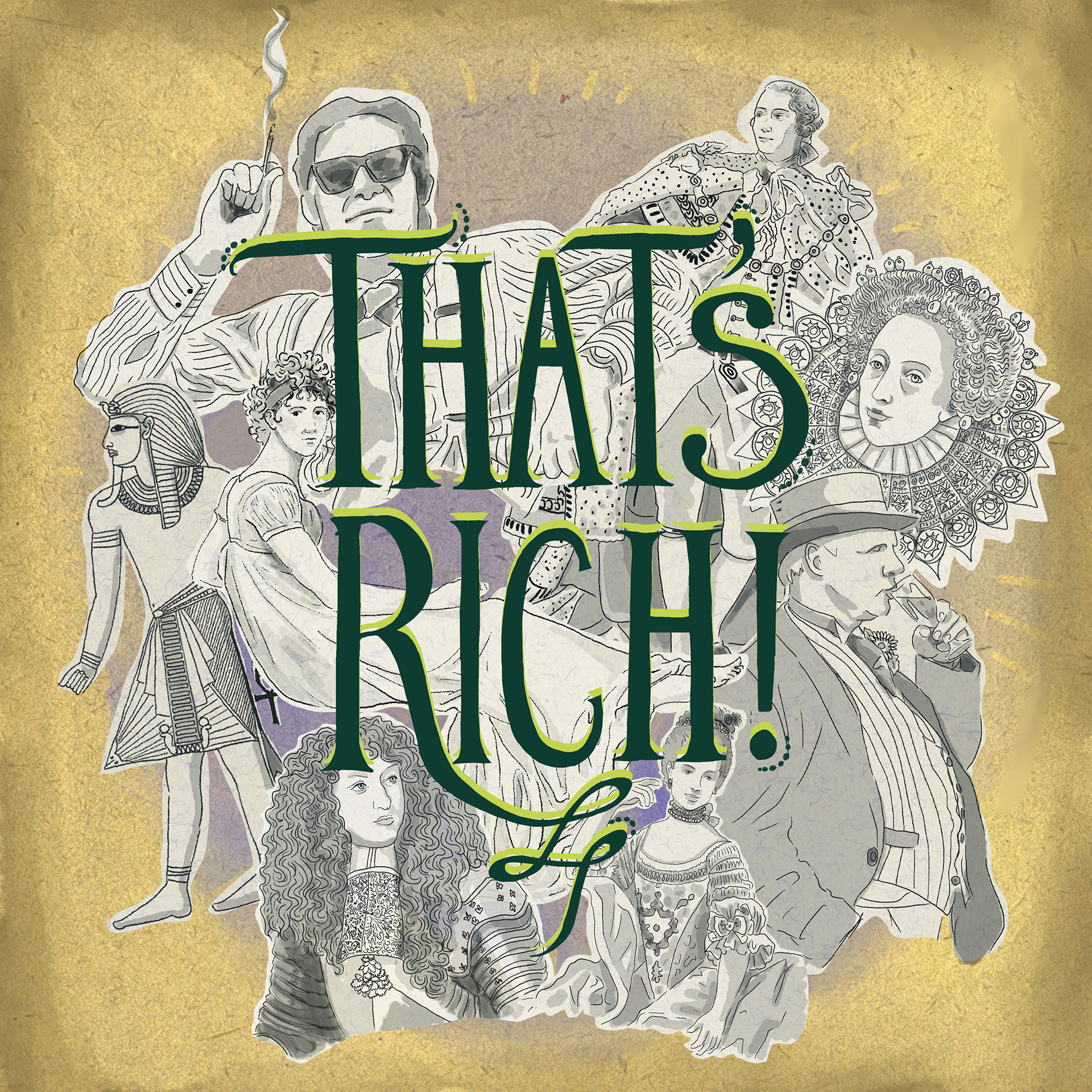 That's Rich Podcast cover for Daniel McKeon and Rory Kelly