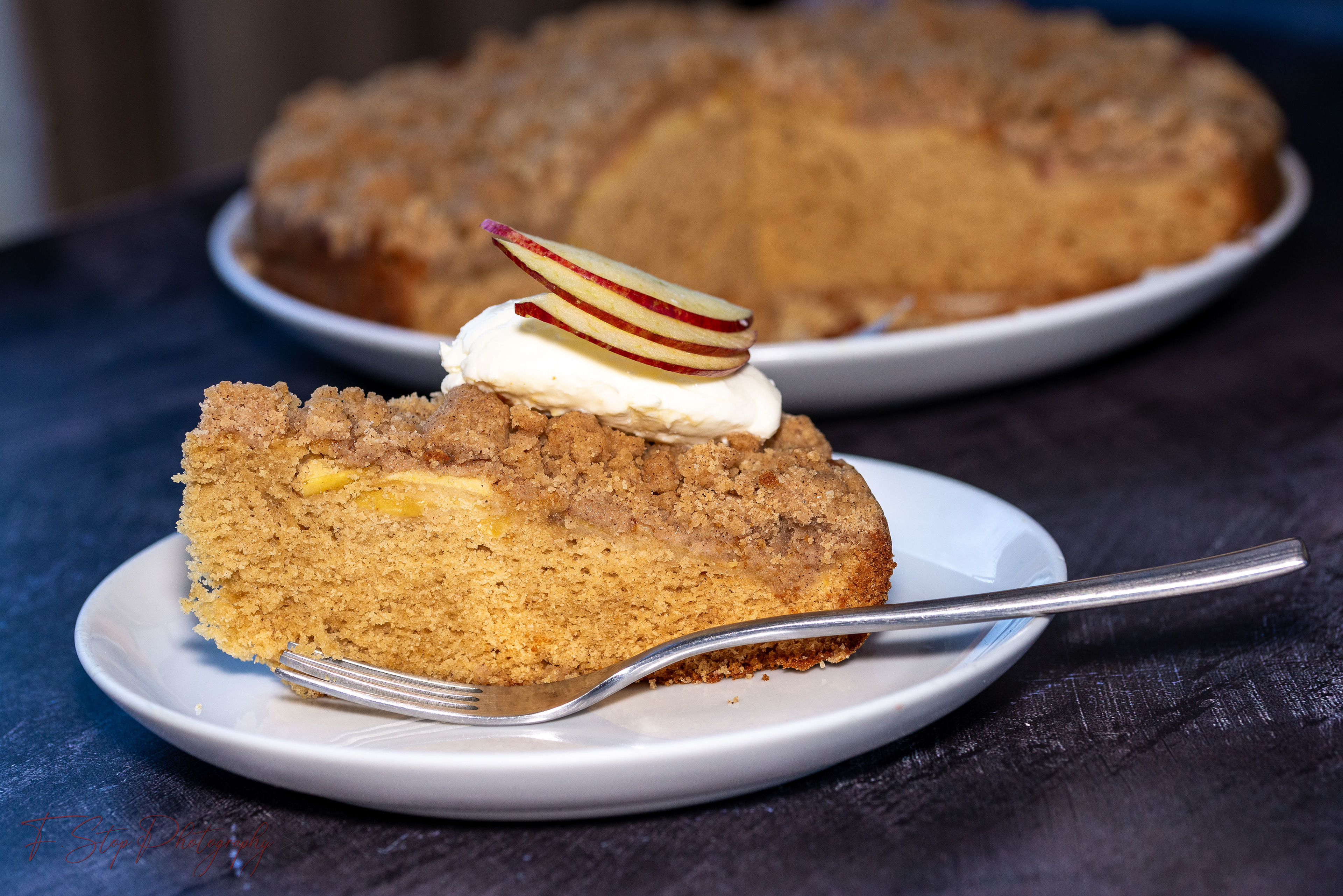 Cinnamon & Apple Crumb Cake