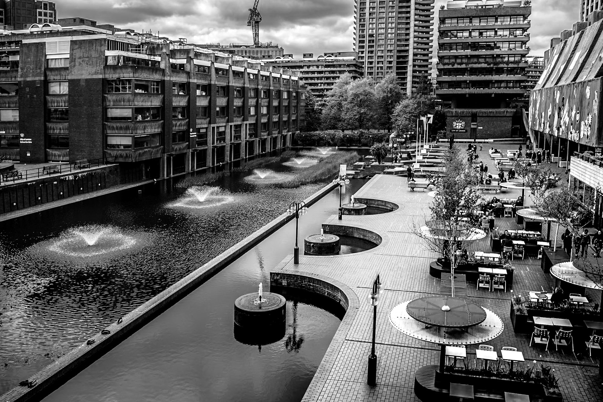Barbican Estate Fountains