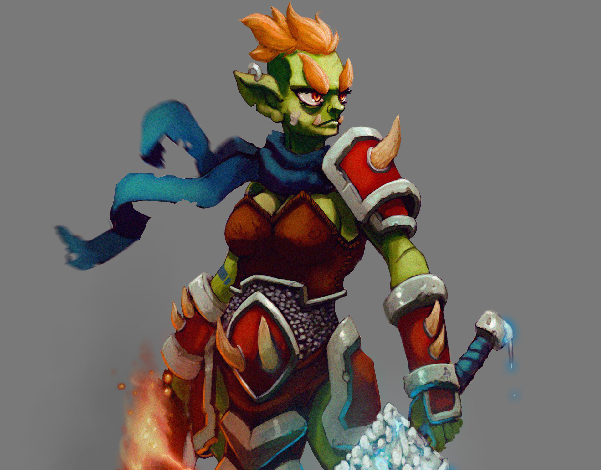 Alexandre MAILLOT - Dual blade Goblin-orc