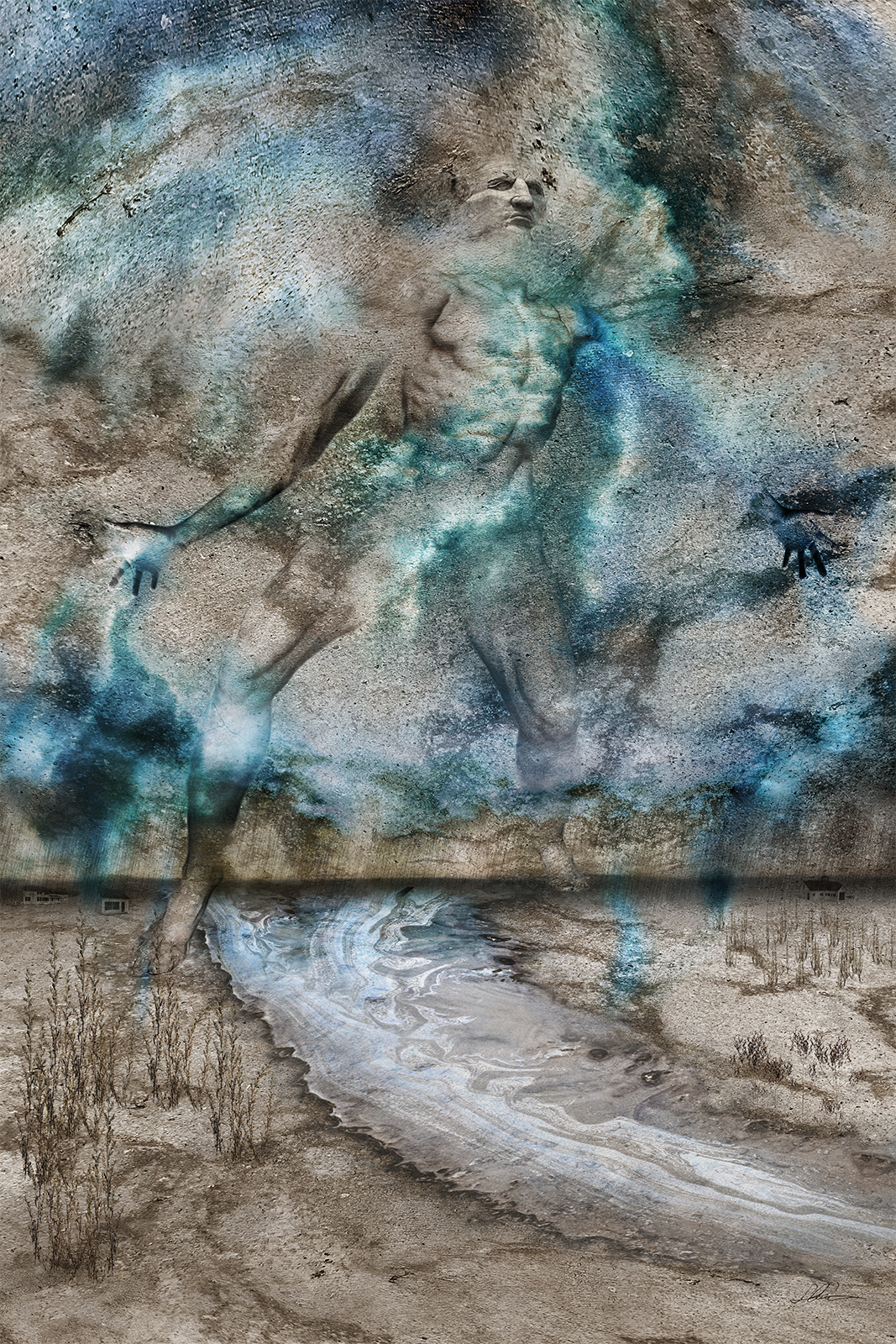 Rain Maker: All or None 32" x 48"