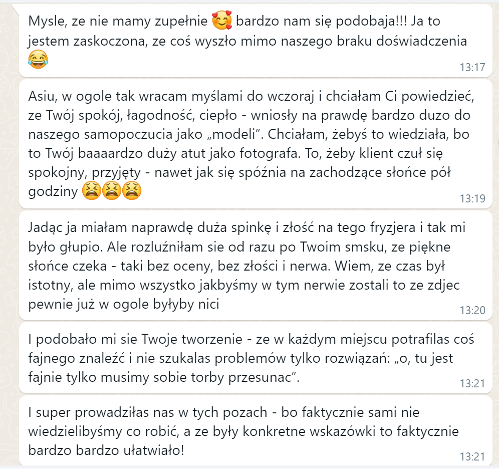 Sesja ciążowa w plenerze