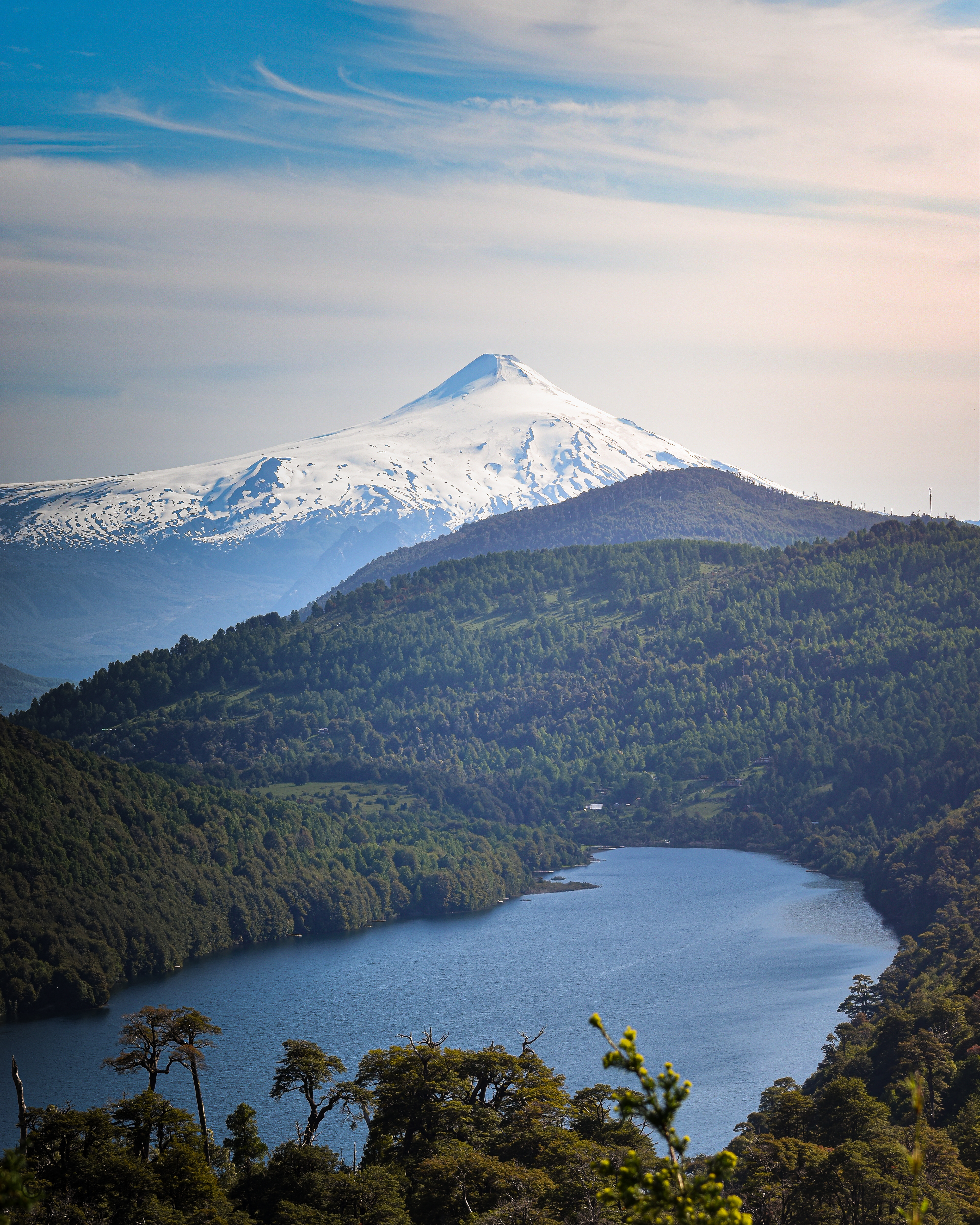 Volcán Villarrica desde Huerquehue
