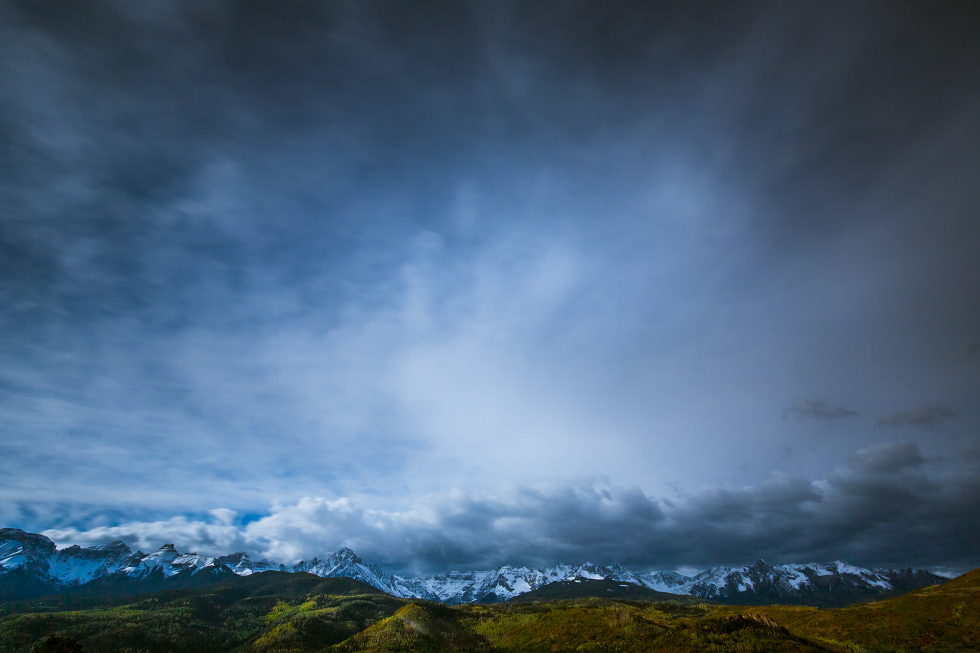 SKY OVER THE SAN JUANS