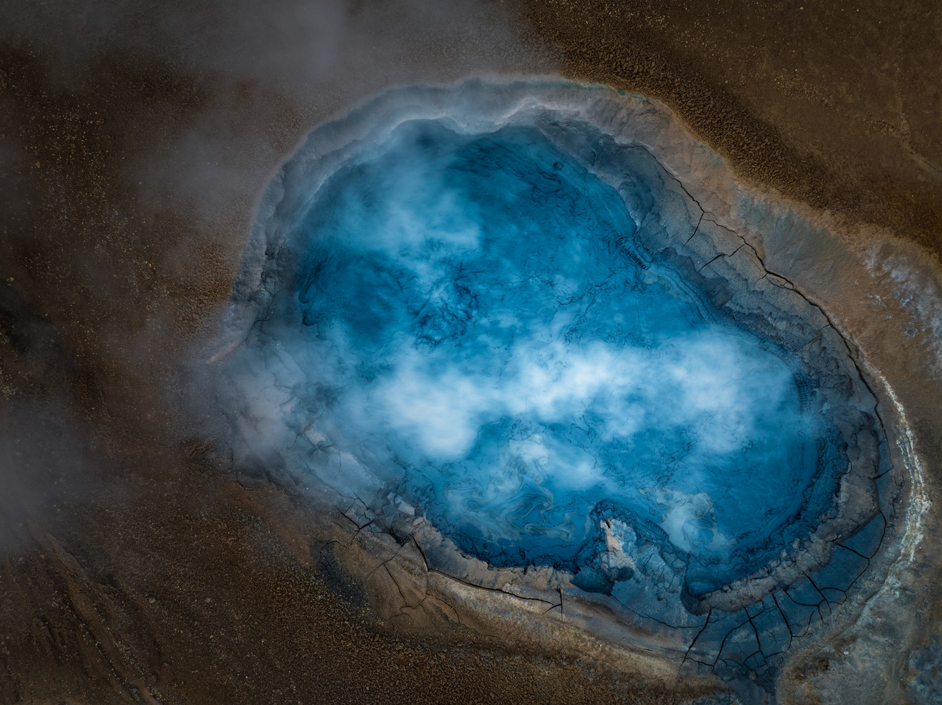 BOILING MUD CAULDRENS OF MYVATN