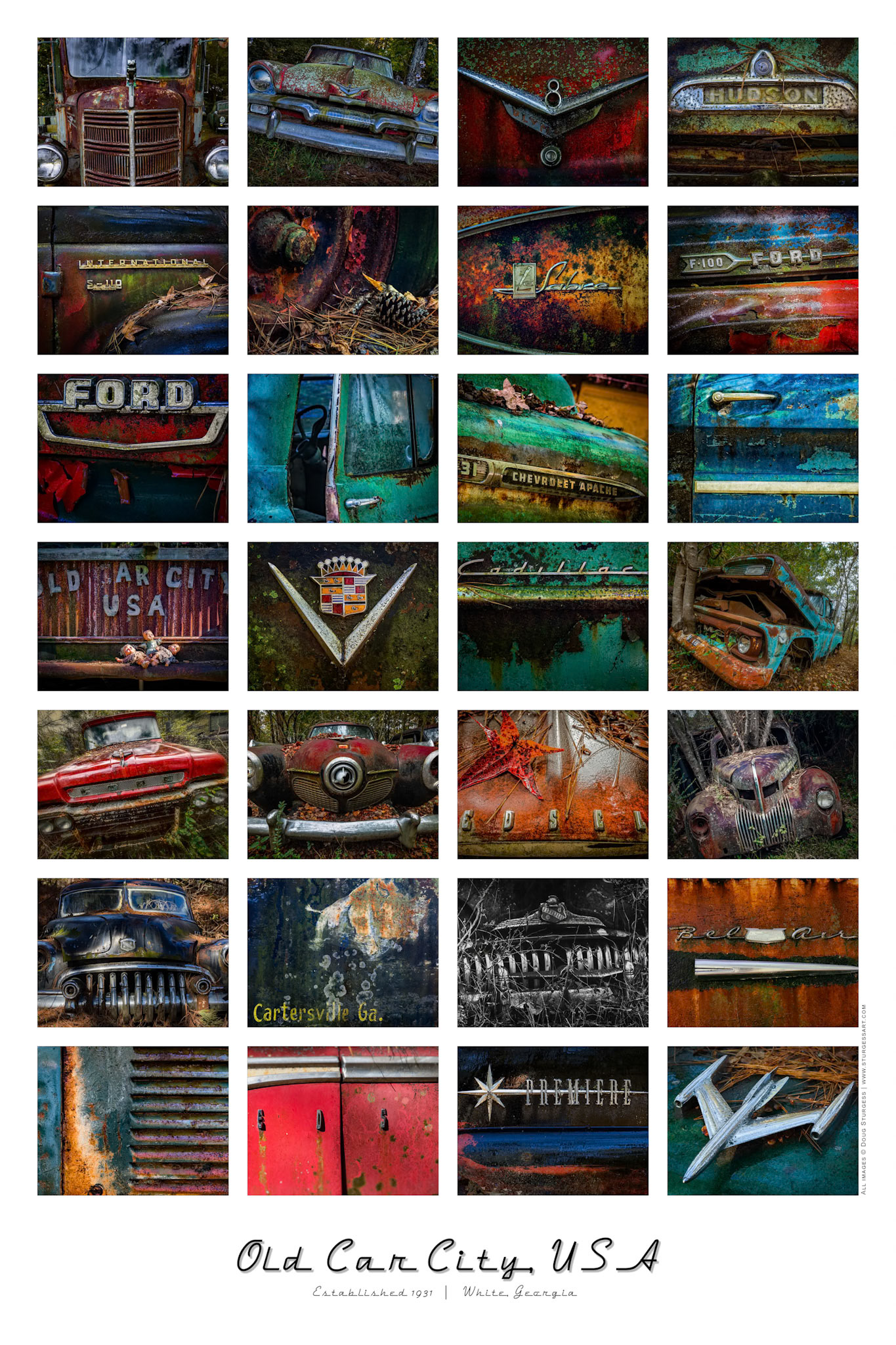 OLD CAR CITY USA POSTER  | GEORGIA