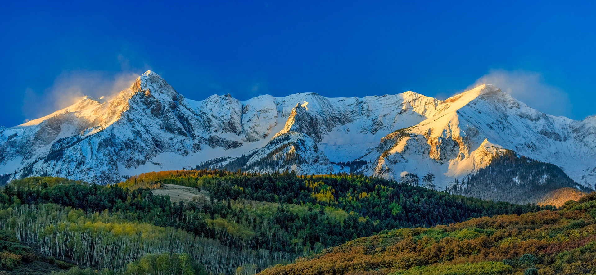 FIRST LIGHT ON THE SAN JUANS