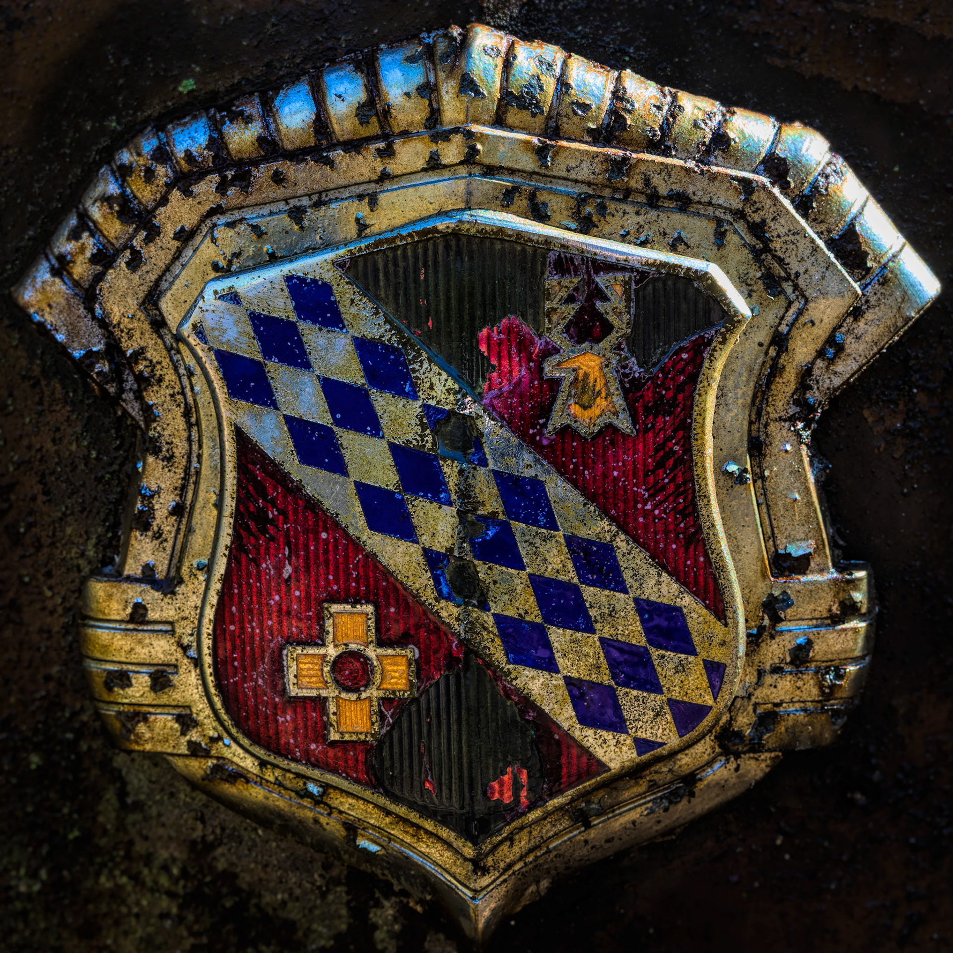 VINTAGE CREST EMBLEM